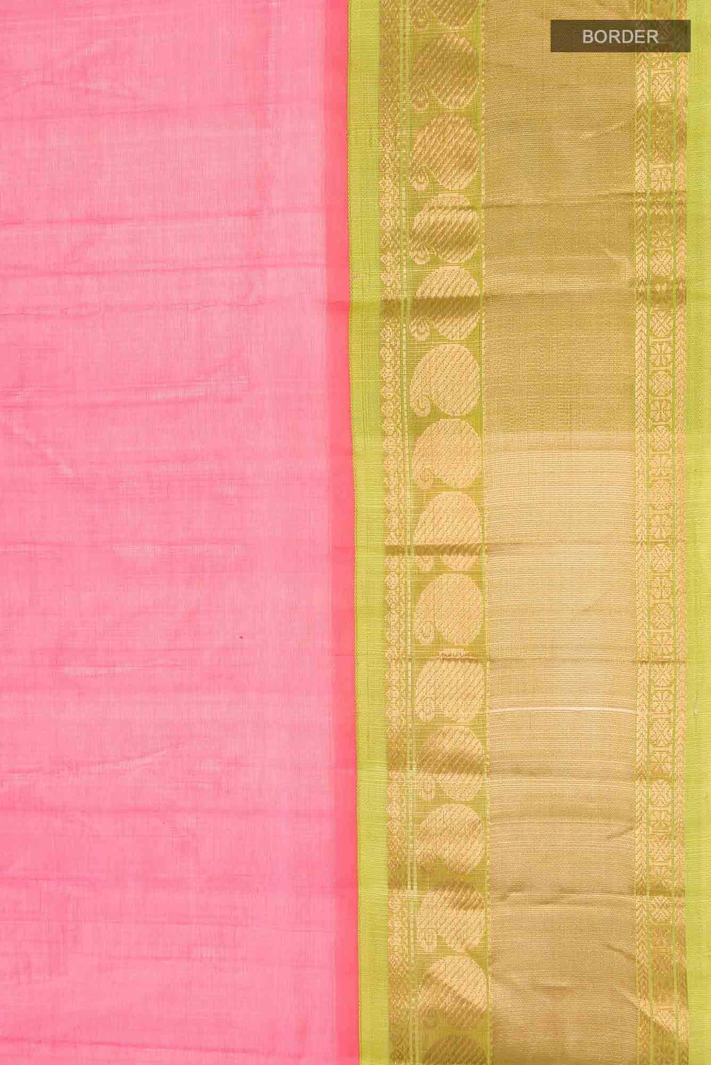 Pink Silk Cotton Saree