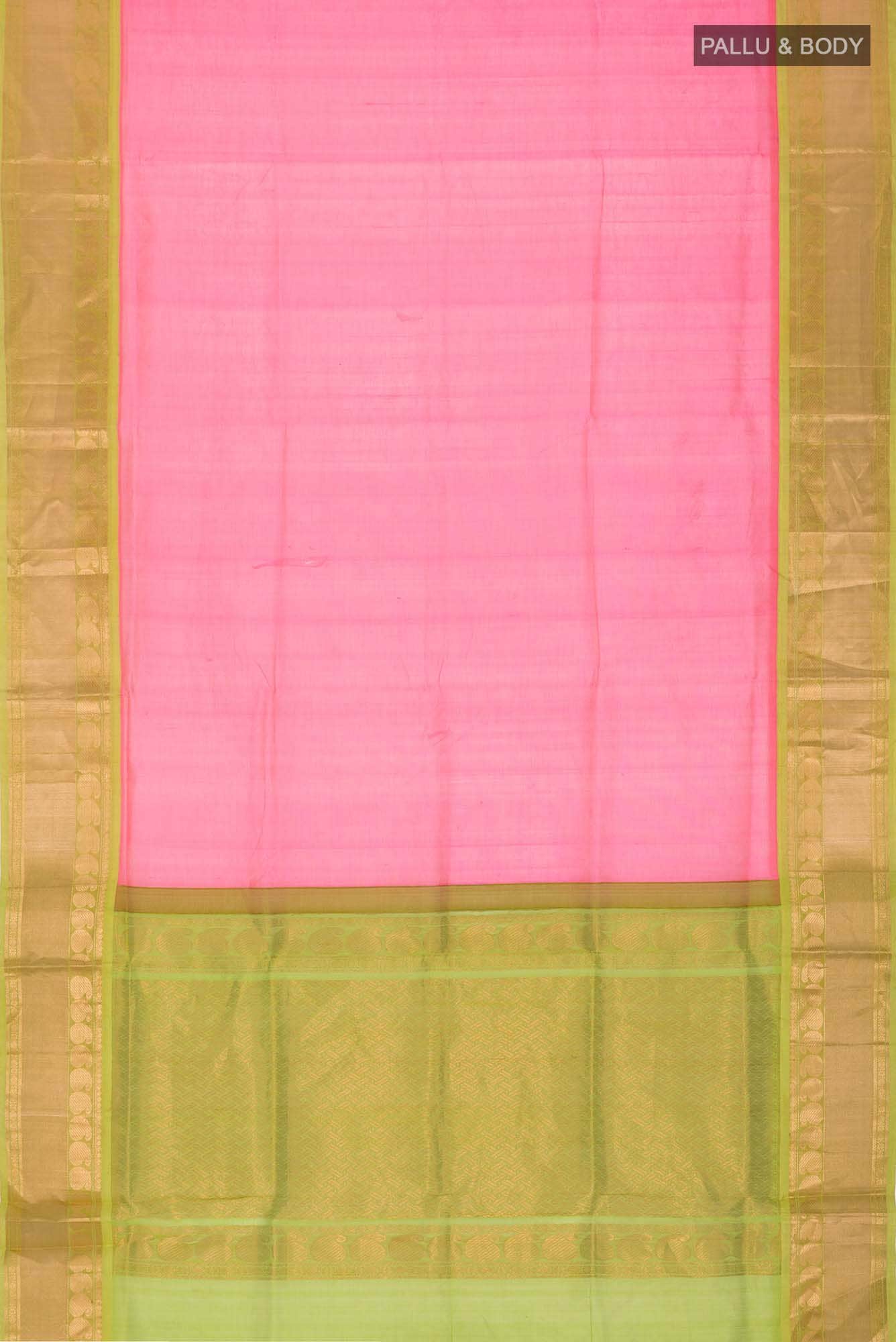Pink Silk Cotton Saree