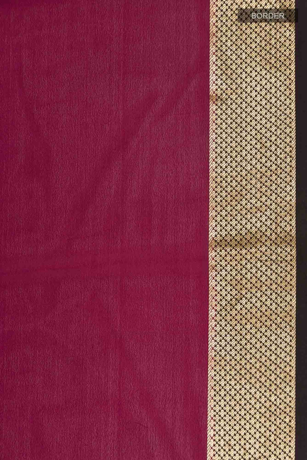Beige Mysore Crepe Saree