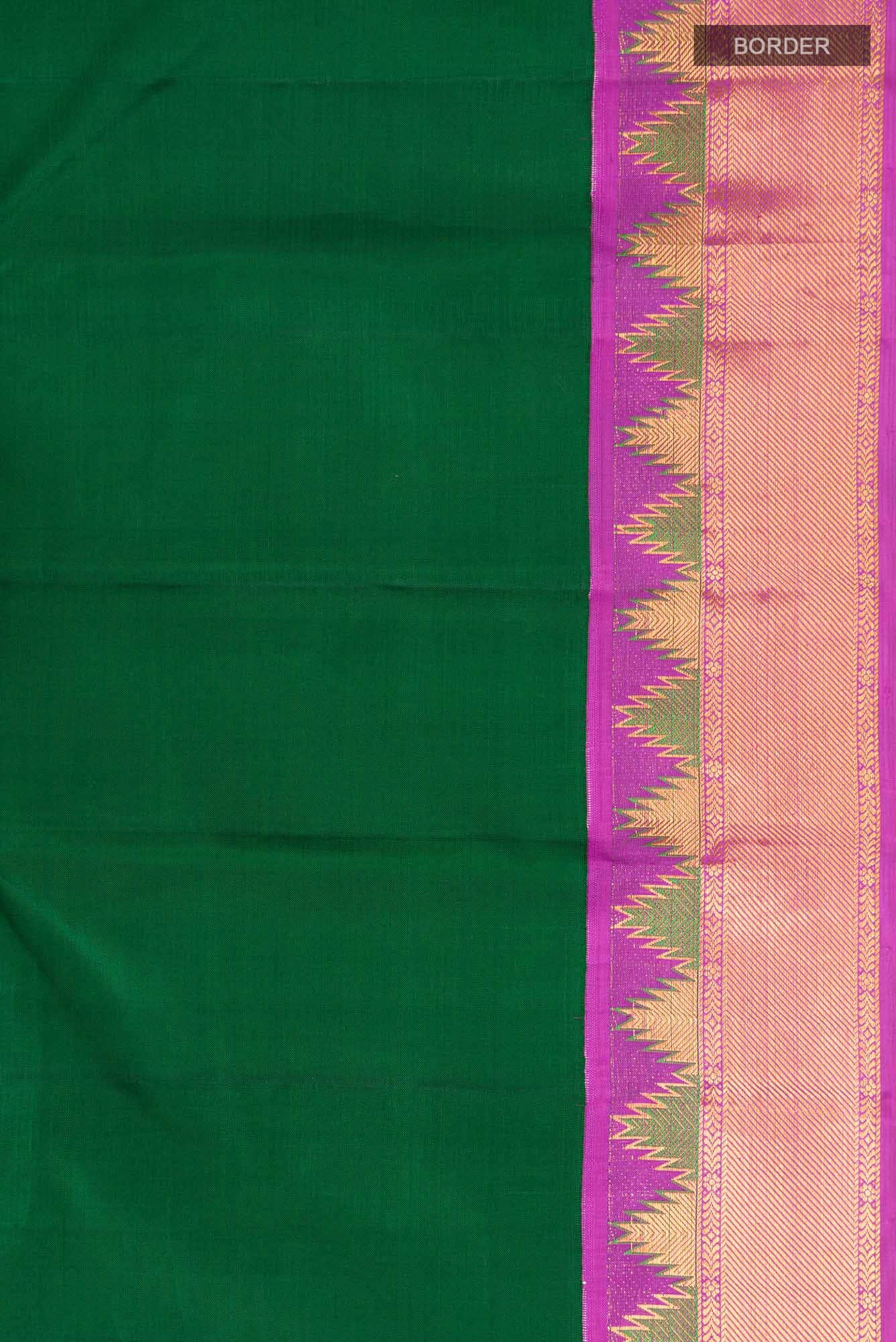 Green Kanchipuram Silk Saree