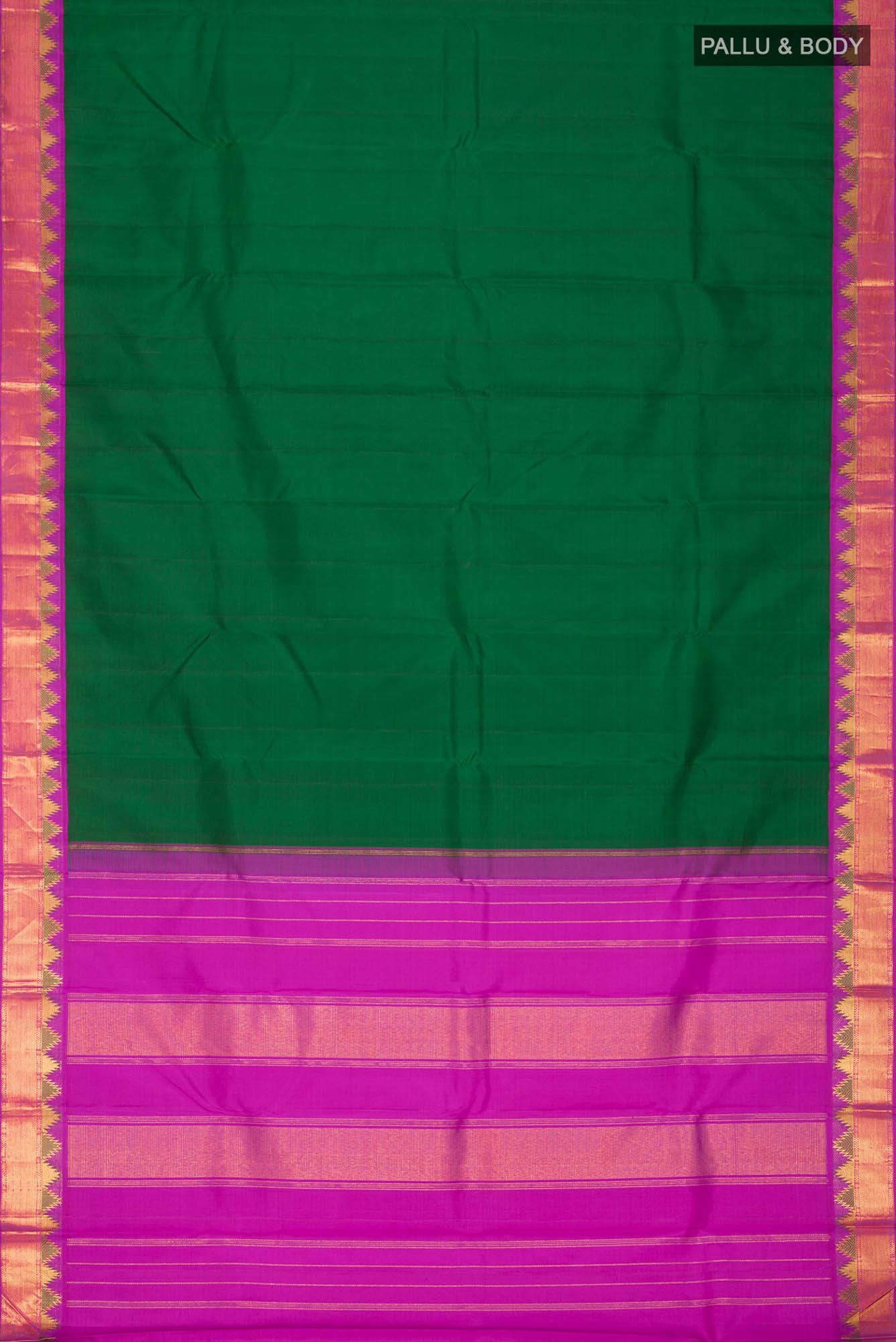 Green Kanchipuram Silk Saree