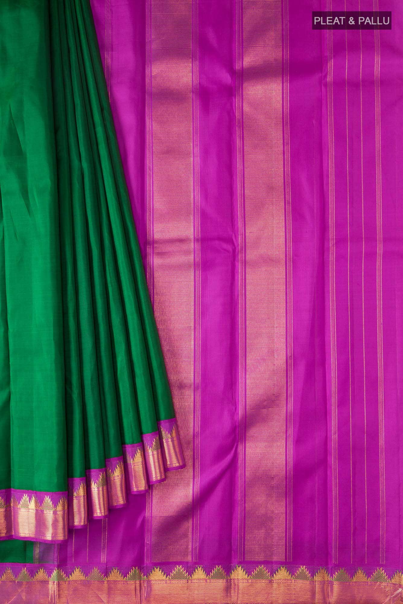 Green Kanchipuram Silk Saree