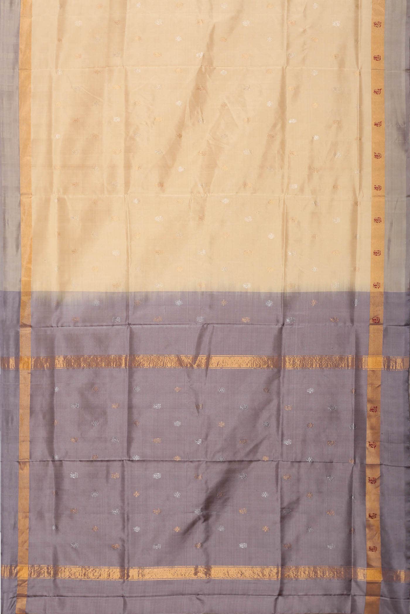 Beige Uppada Silk Saree
