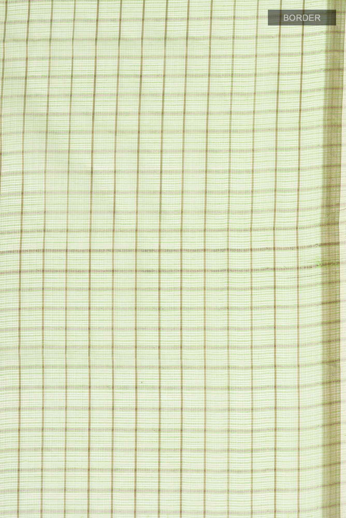 Green Silk Cotton Saree