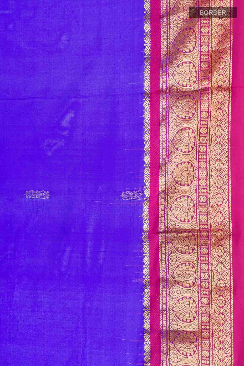 Blue Bangalore Silk Saree
