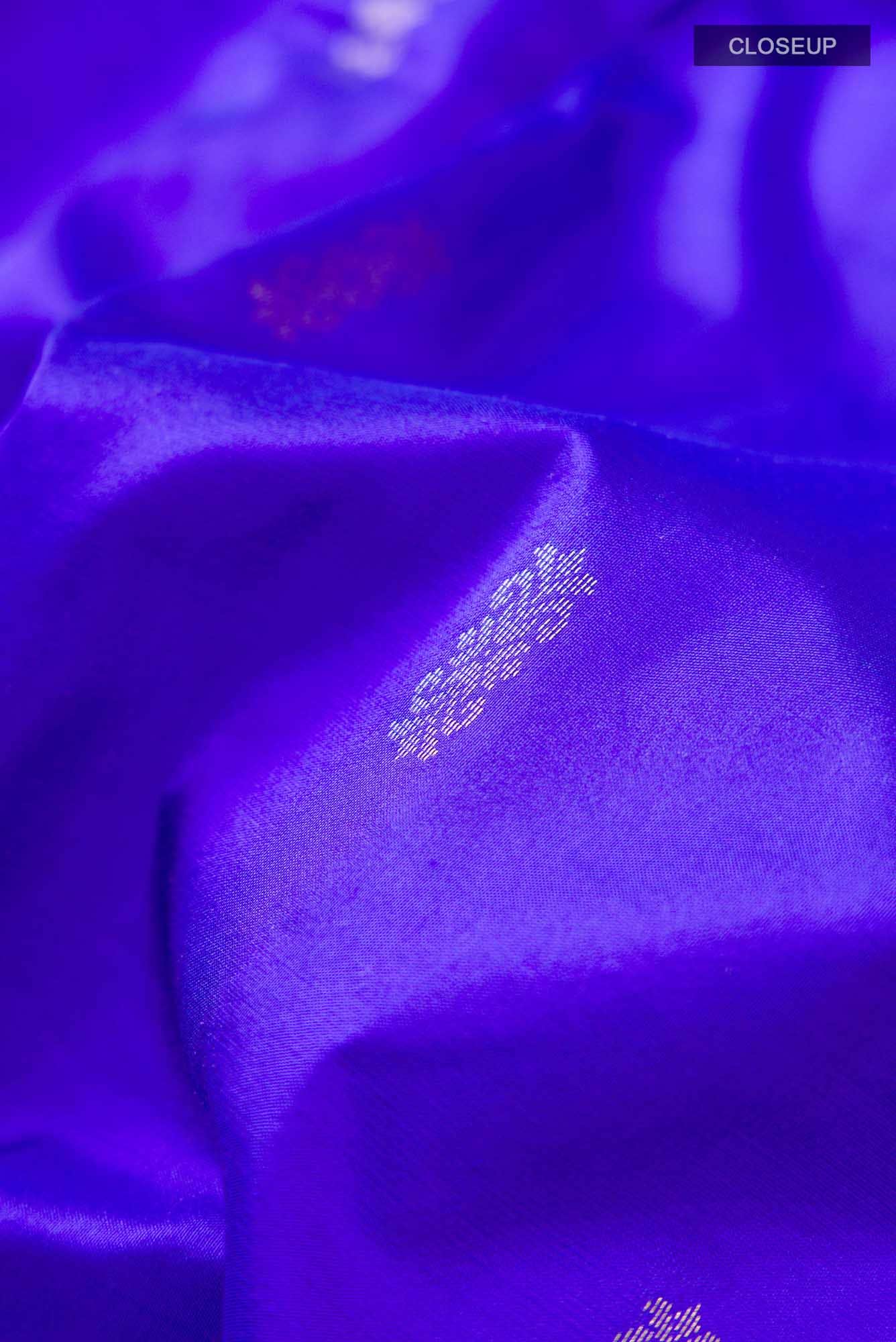 Blue Bangalore Silk Saree
