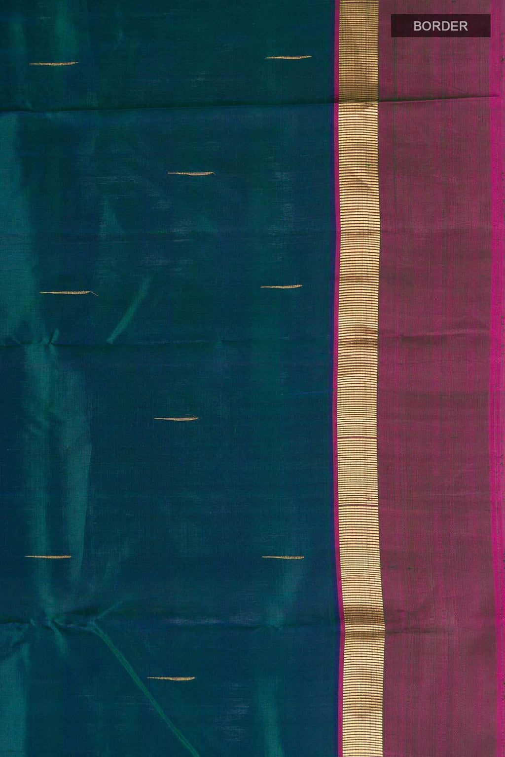 Blue Kanchipuram Silk Saree