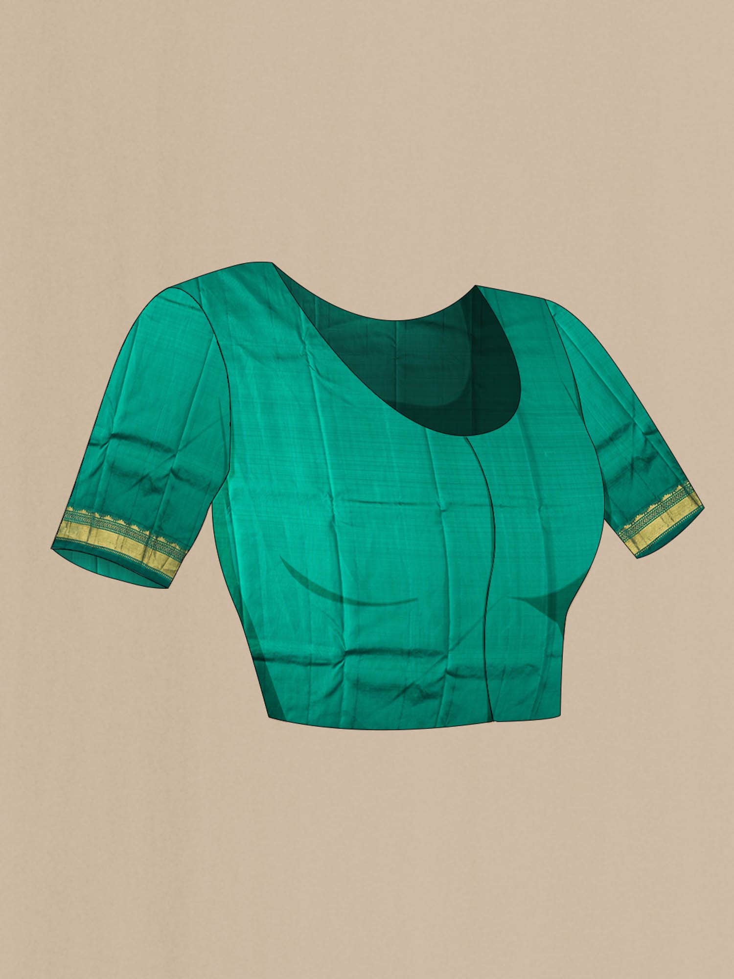 Green Kanchipuram Silk Saree
