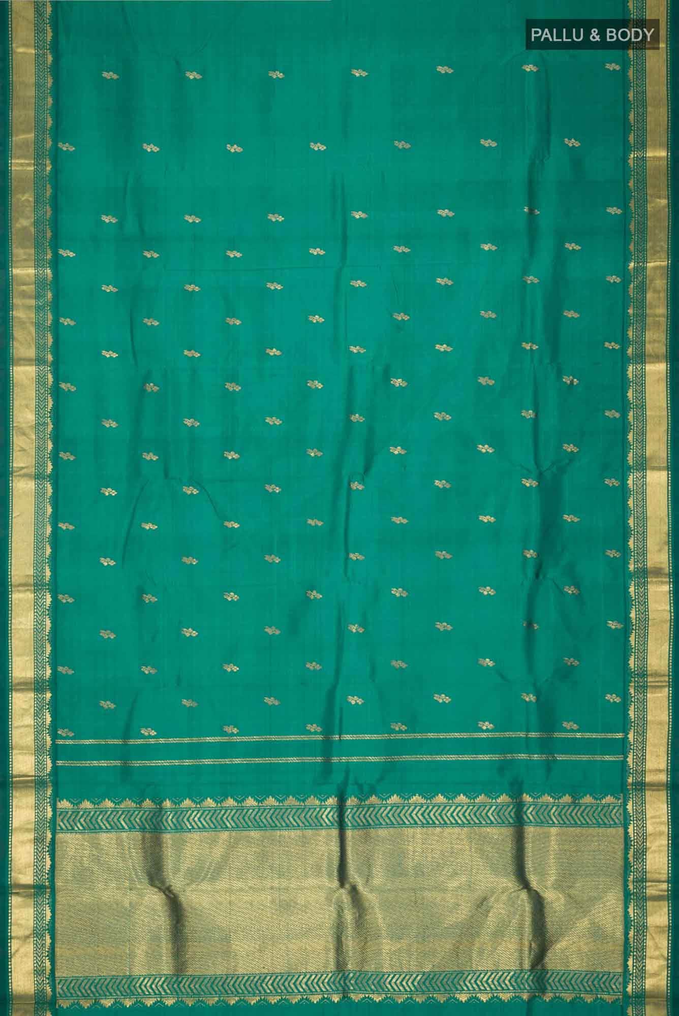 Green Kanchipuram Silk Saree
