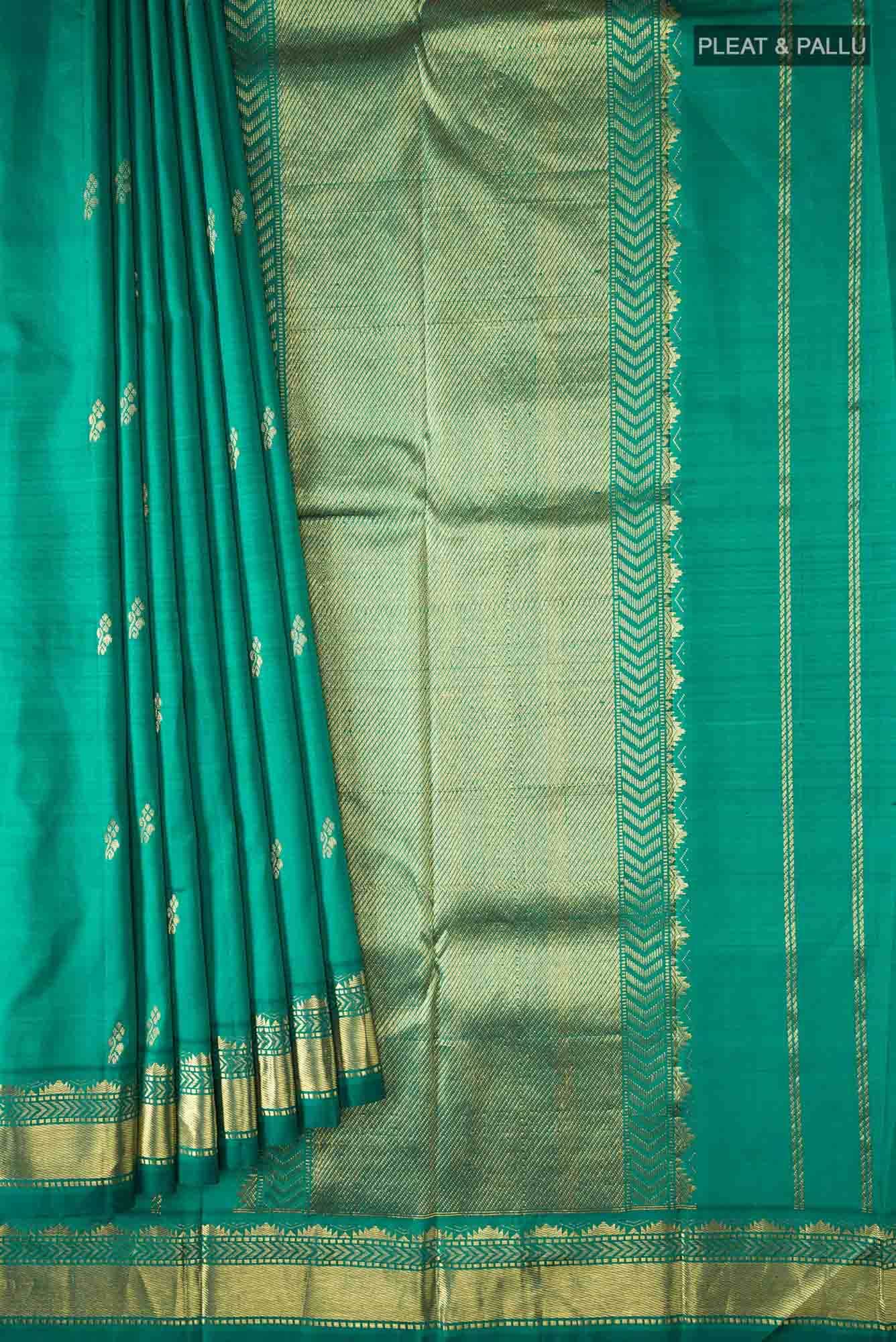 Green Kanchipuram Silk Saree