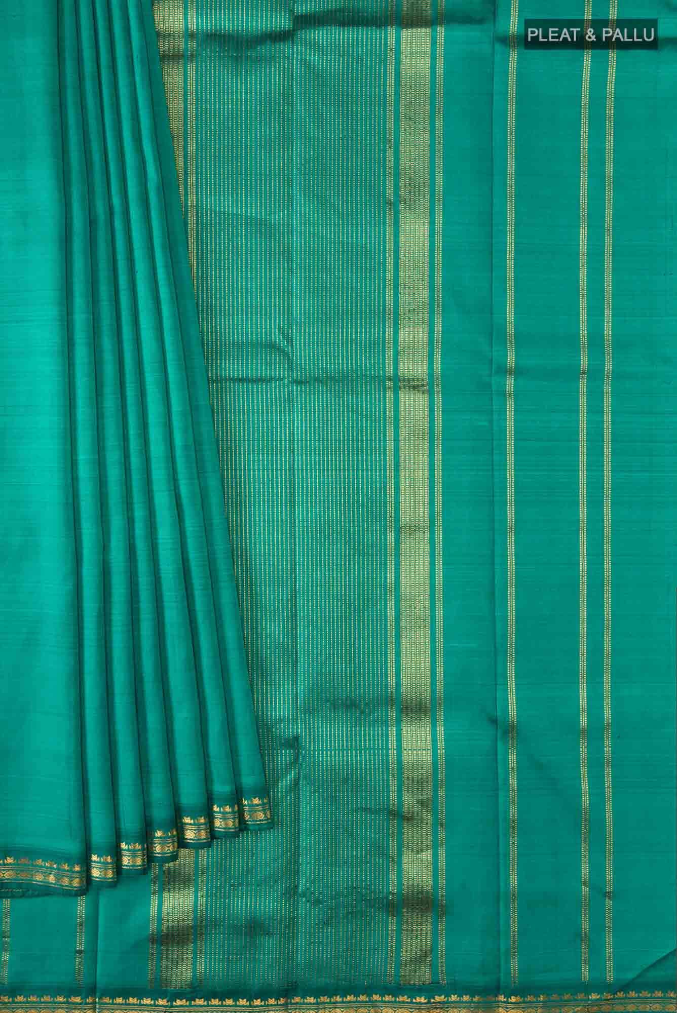 Green Kanchipuram Silk Saree