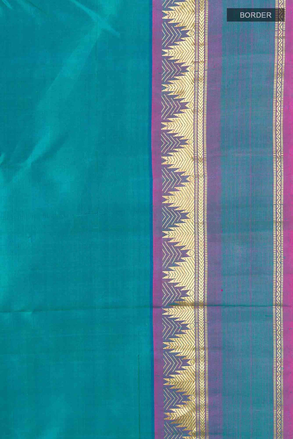 Blue Kanchipuram Silk Saree