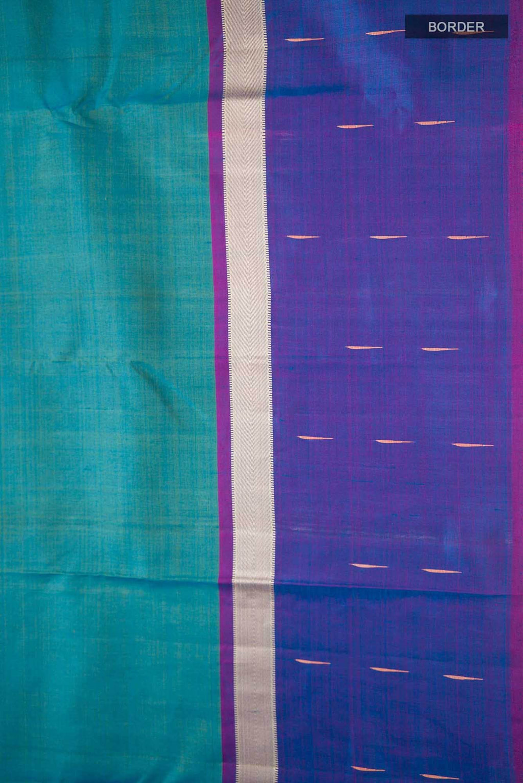Blue Kanchipuram Silk Saree