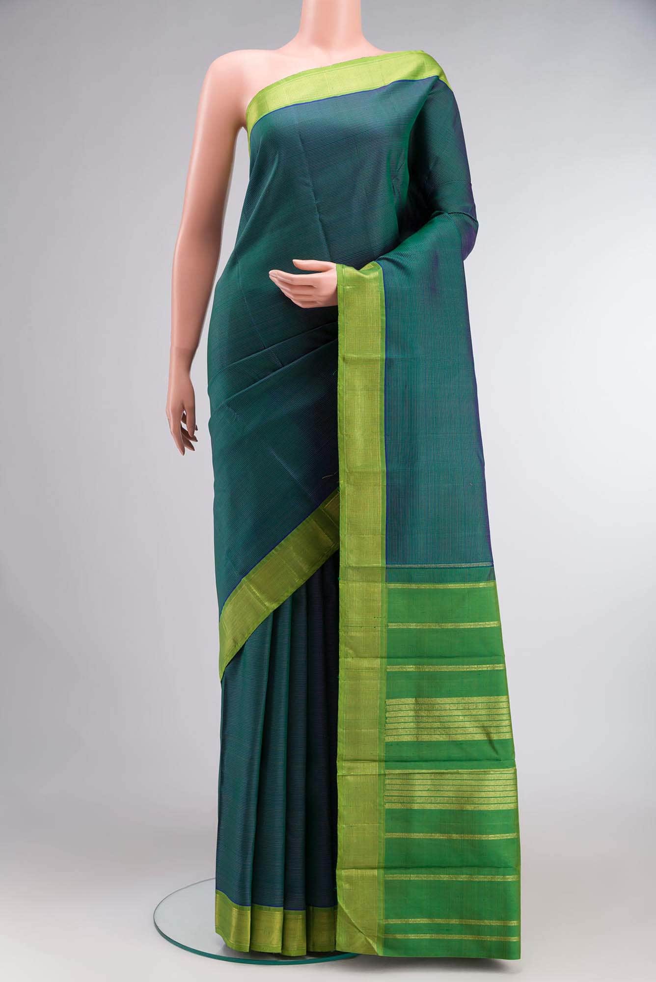 Green Kanchipuram Silk Saree