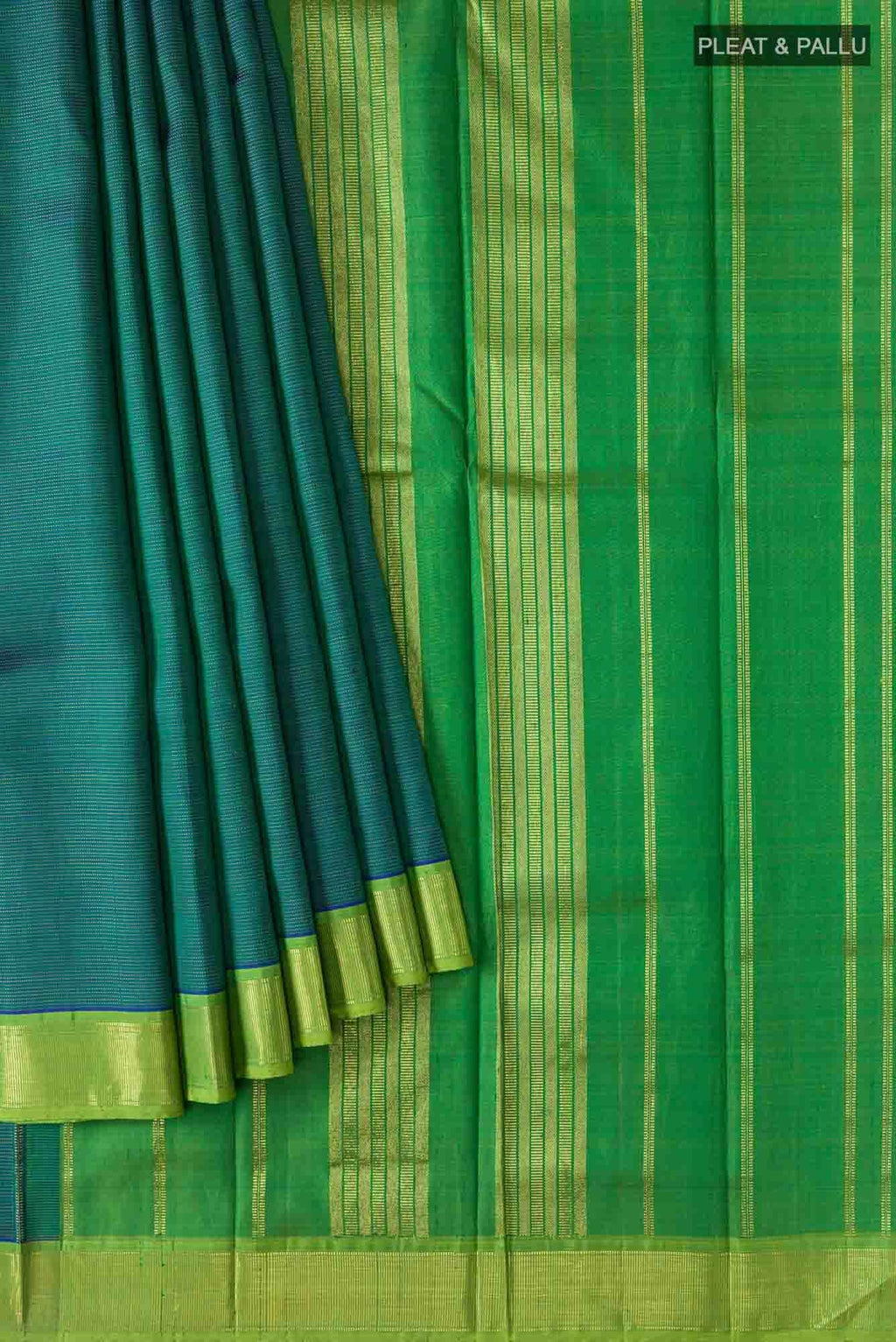 Green Kanchipuram Silk Saree