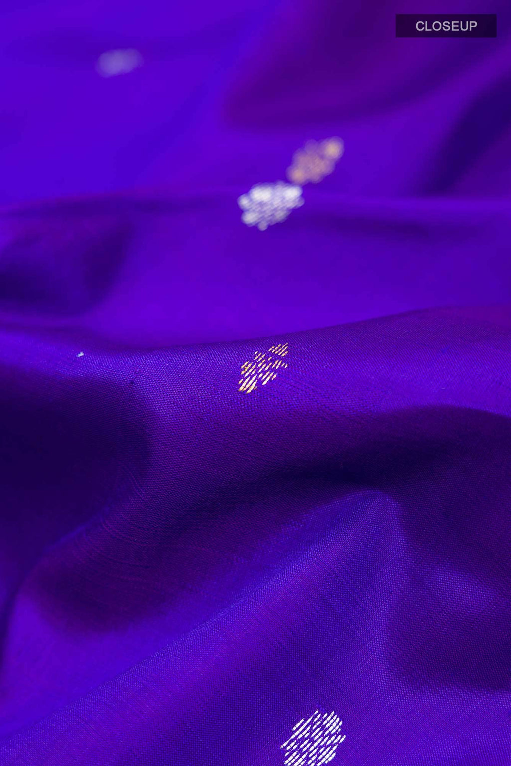 Blue Kanchipuram Silk Saree