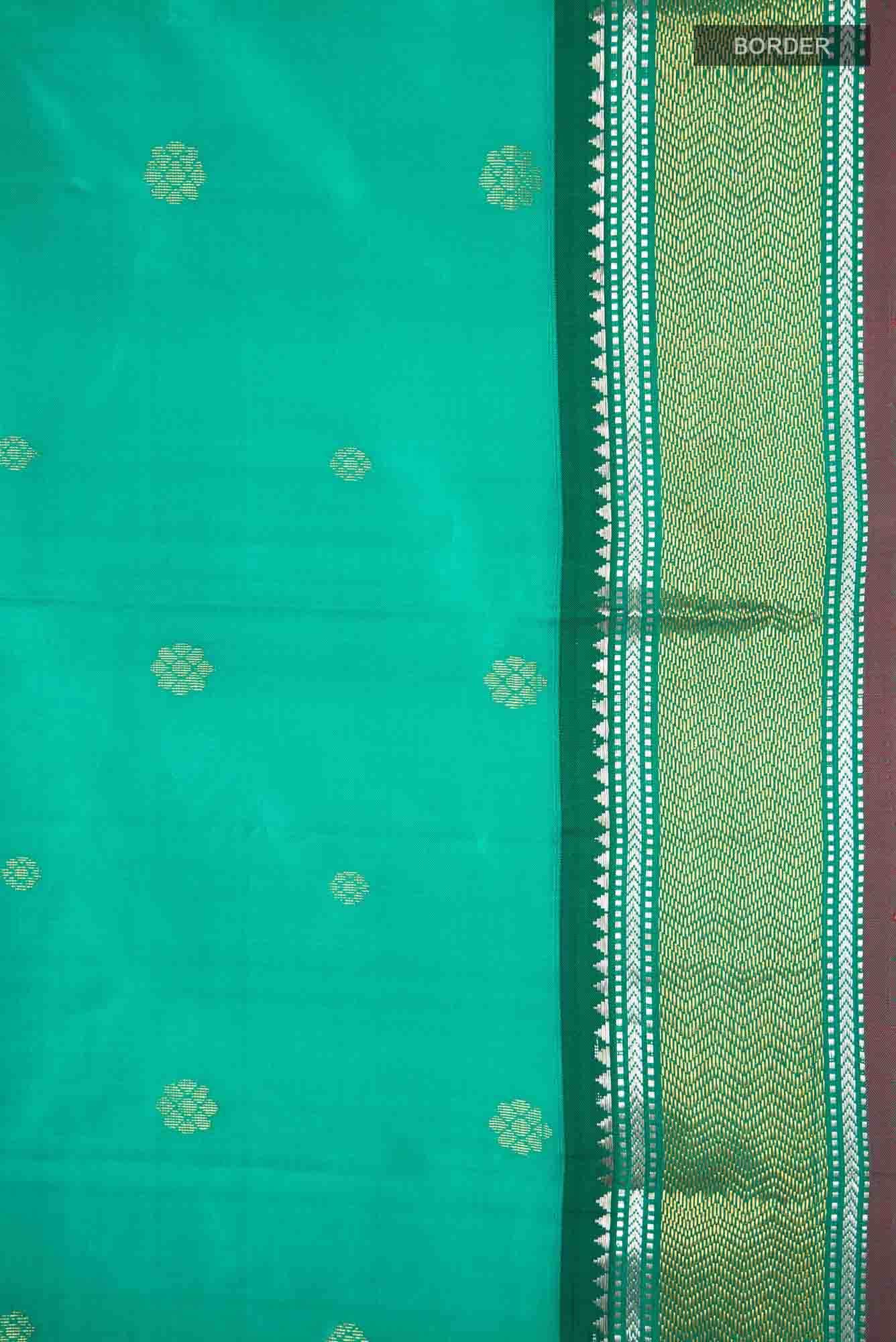Green Kanchipuram Silk Saree