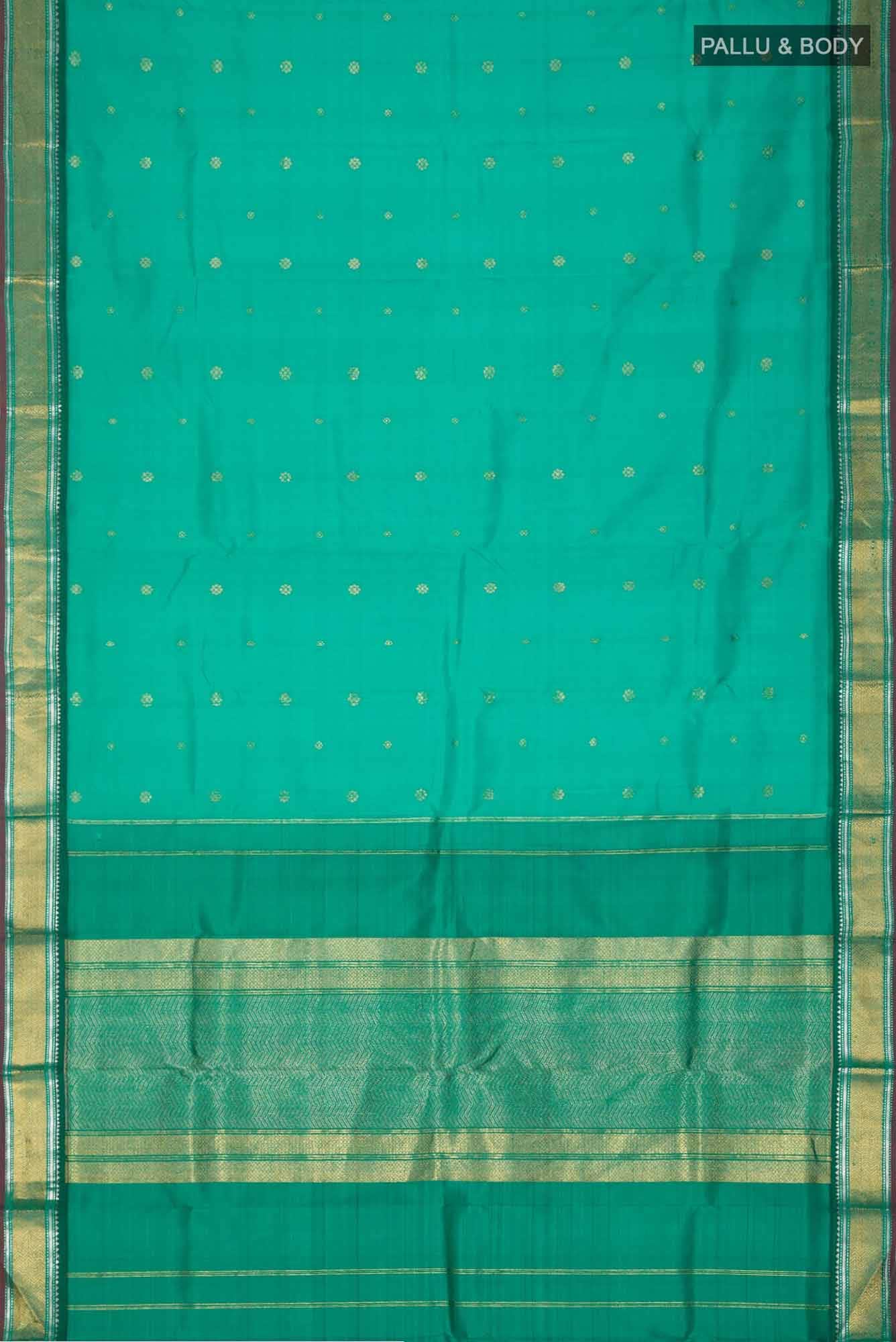 Green Kanchipuram Silk Saree