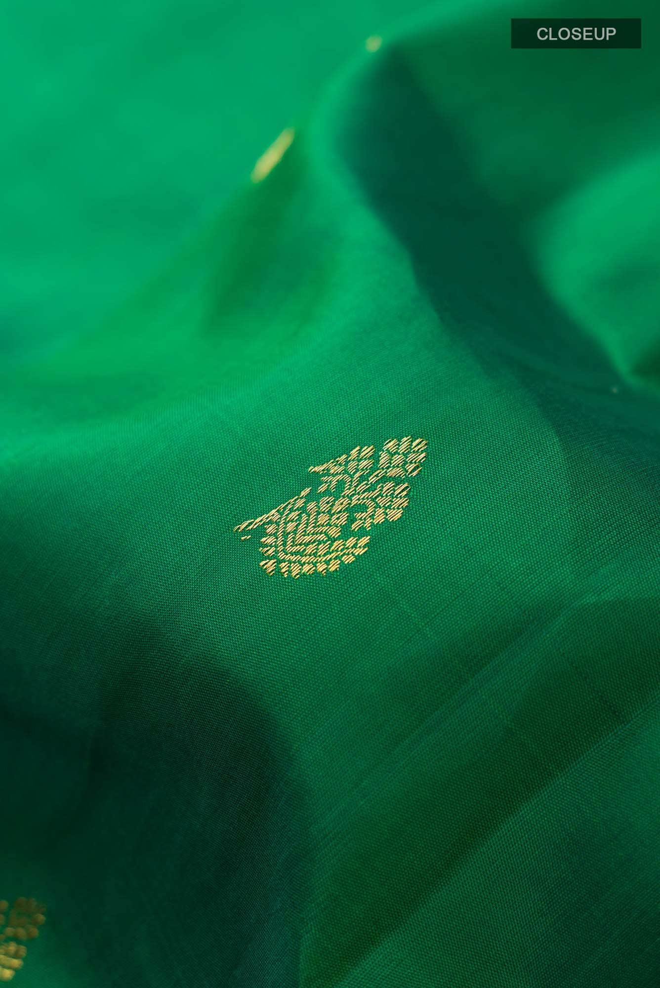 Green Kanchipuram Silk Saree