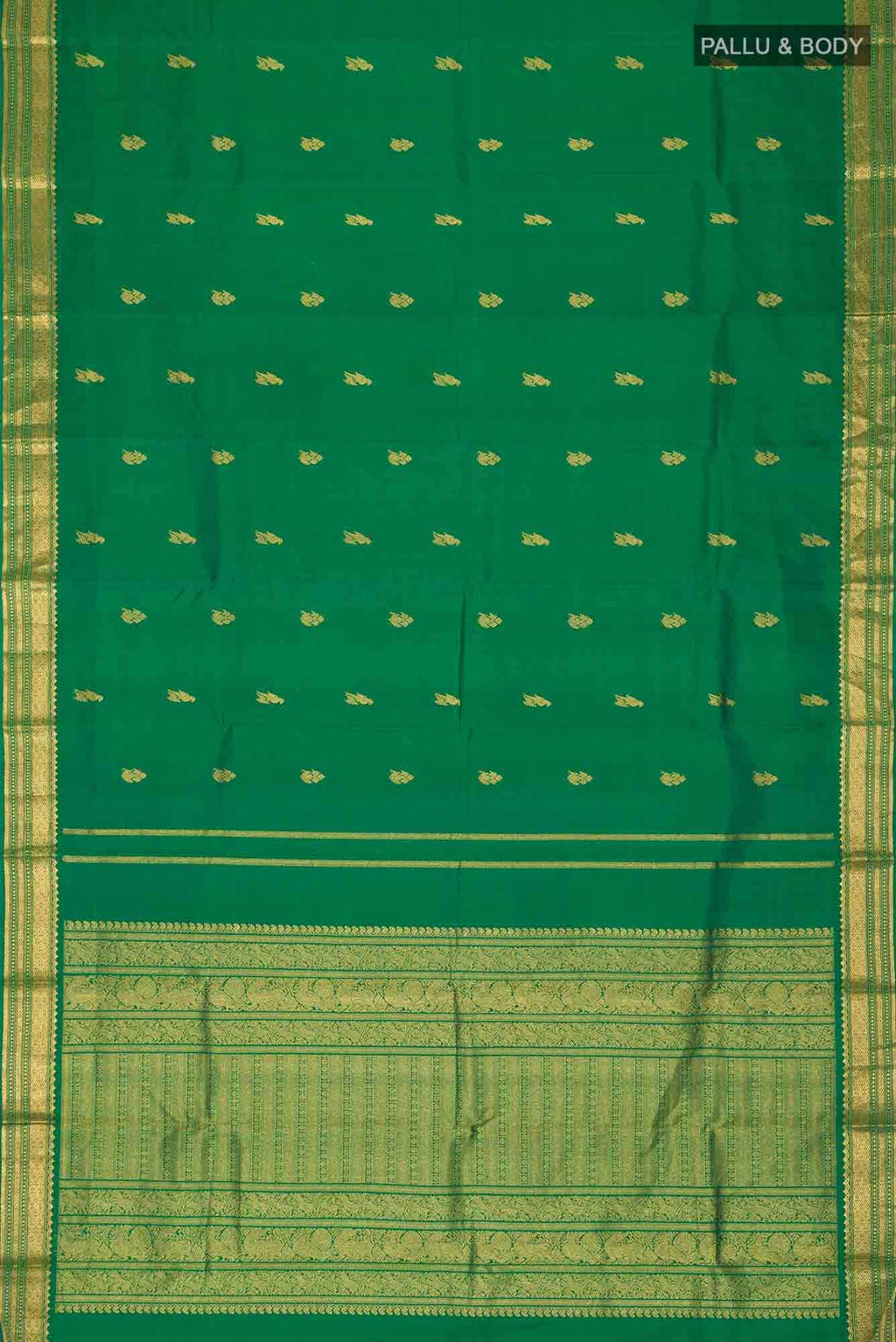Green Kanchipuram Silk Saree