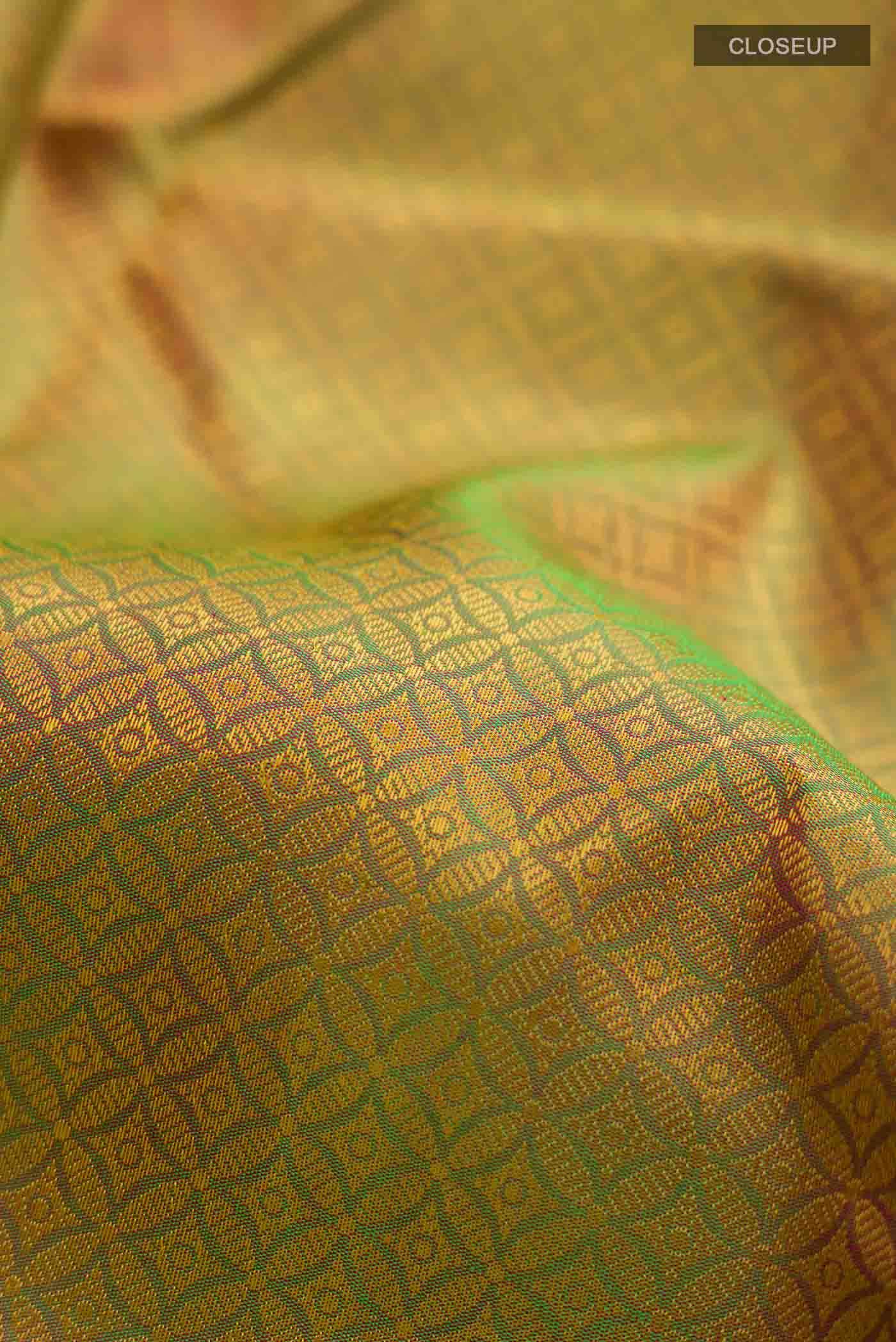 Green Kanchipuram Silk Saree