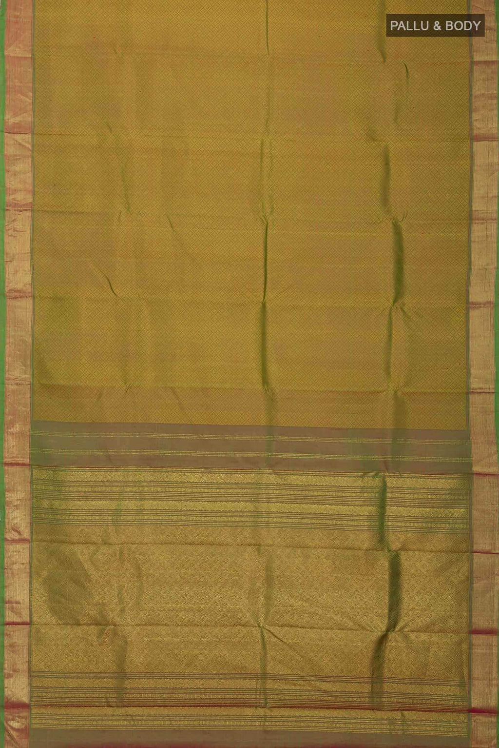 Green Kanchipuram Silk Saree
