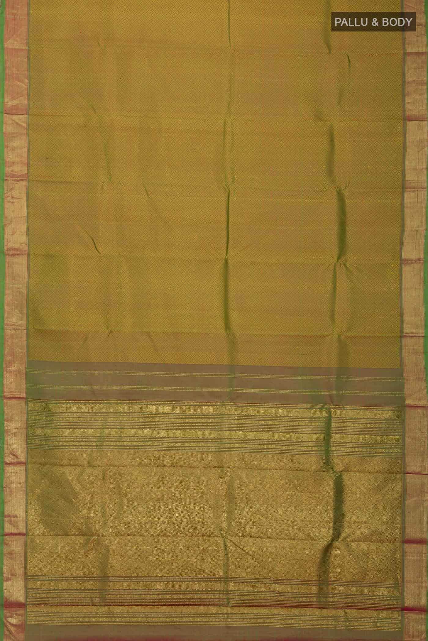 Green Kanchipuram Silk Saree