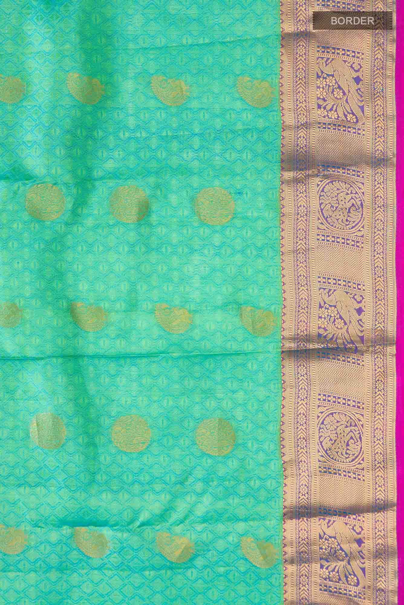 Green Kanchipuram Silk Saree