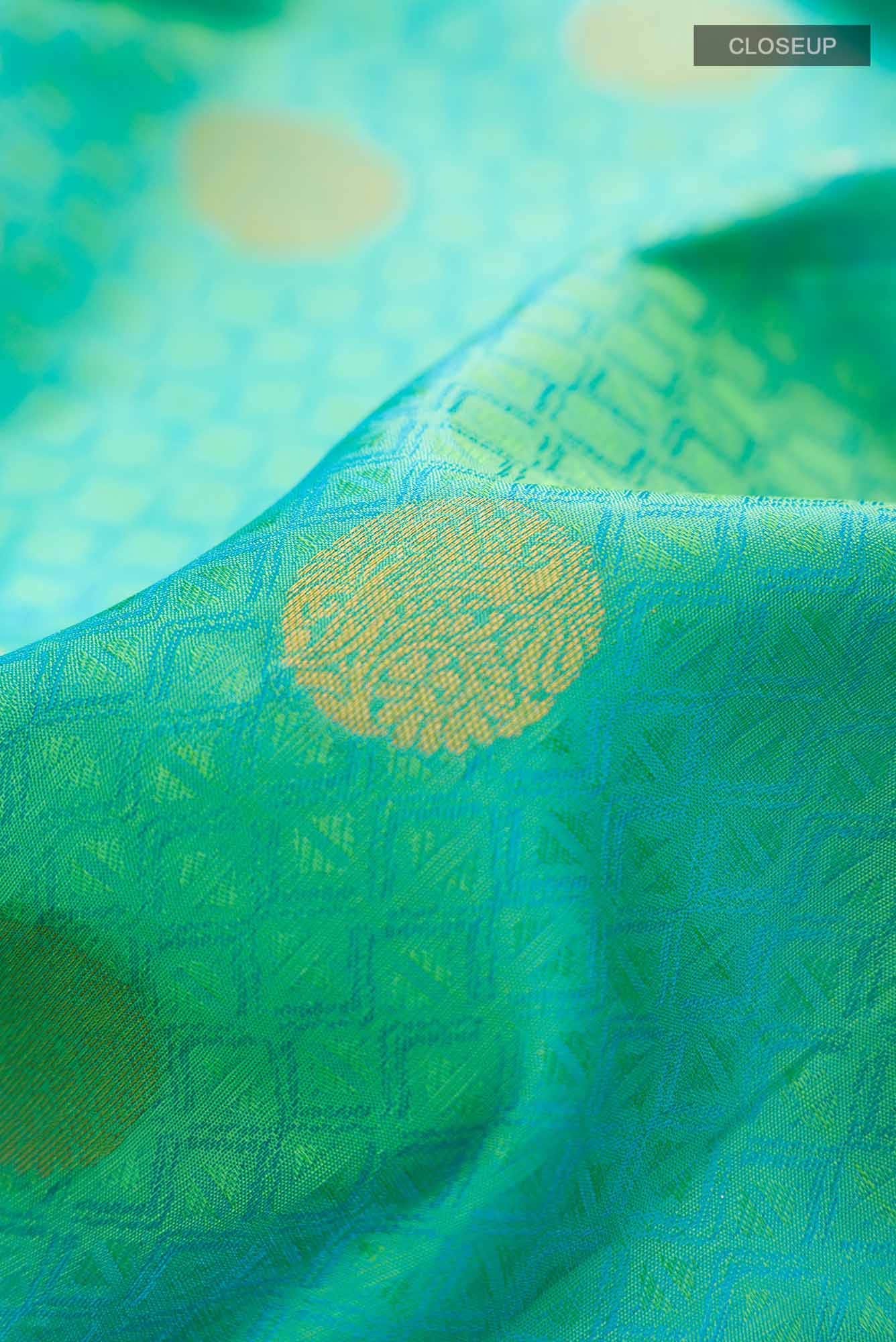 Green Kanchipuram Silk Saree