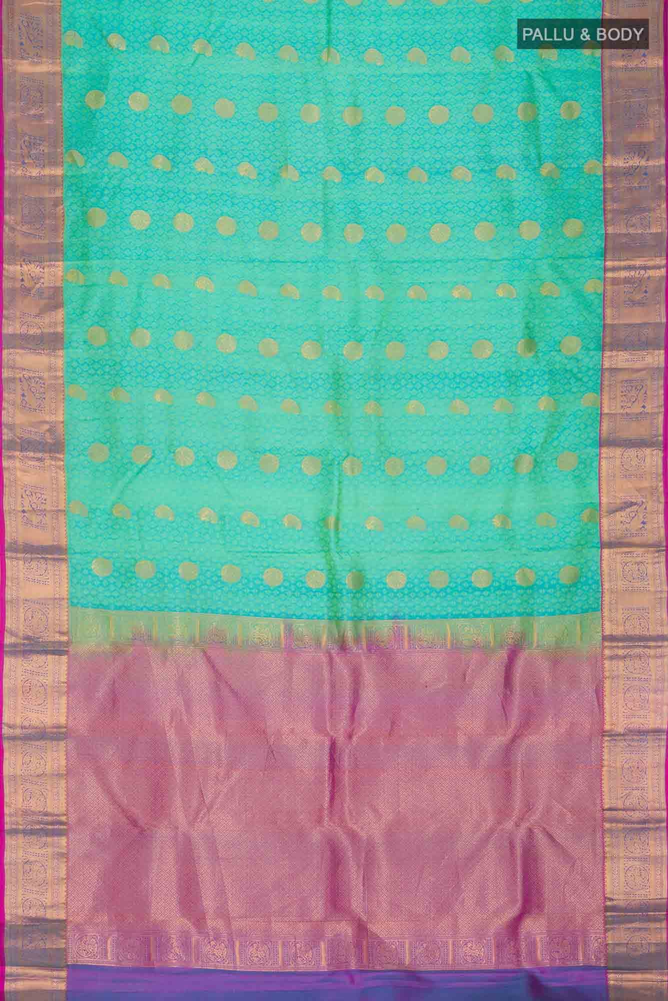 Green Kanchipuram Silk Saree