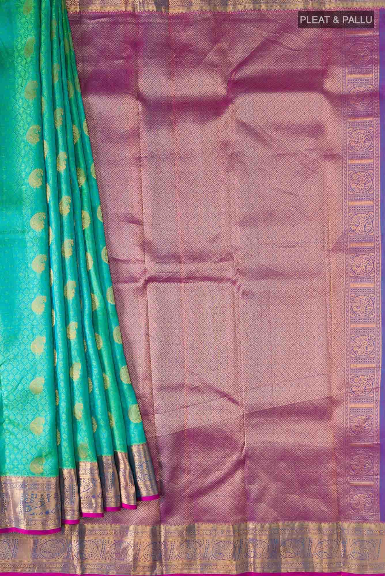 Green Kanchipuram Silk Saree