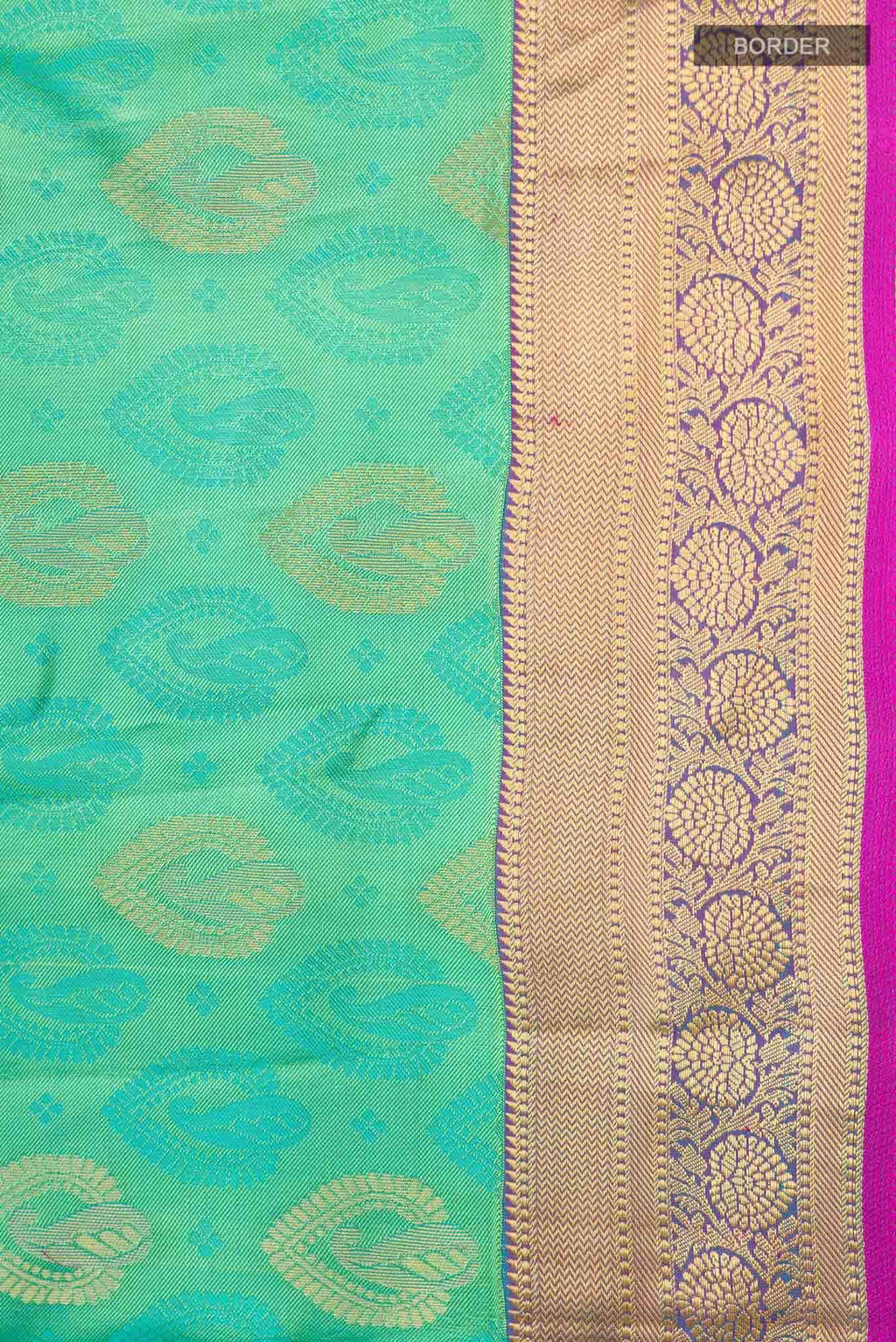 Blue Kanchipuram Silk Saree
