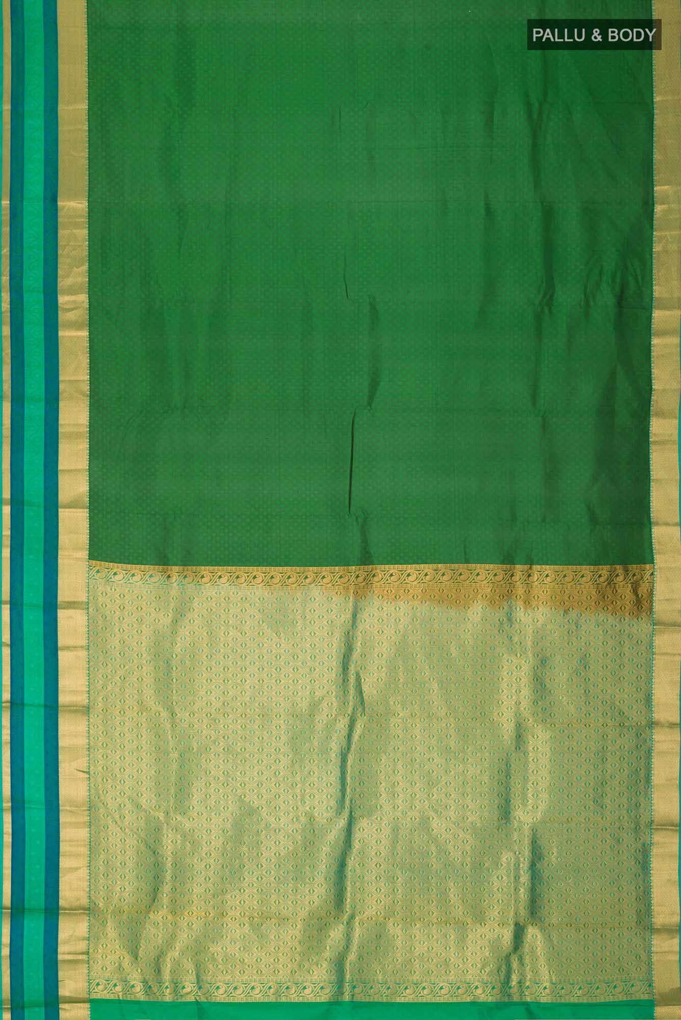 Green Kanchipuram Silk Saree