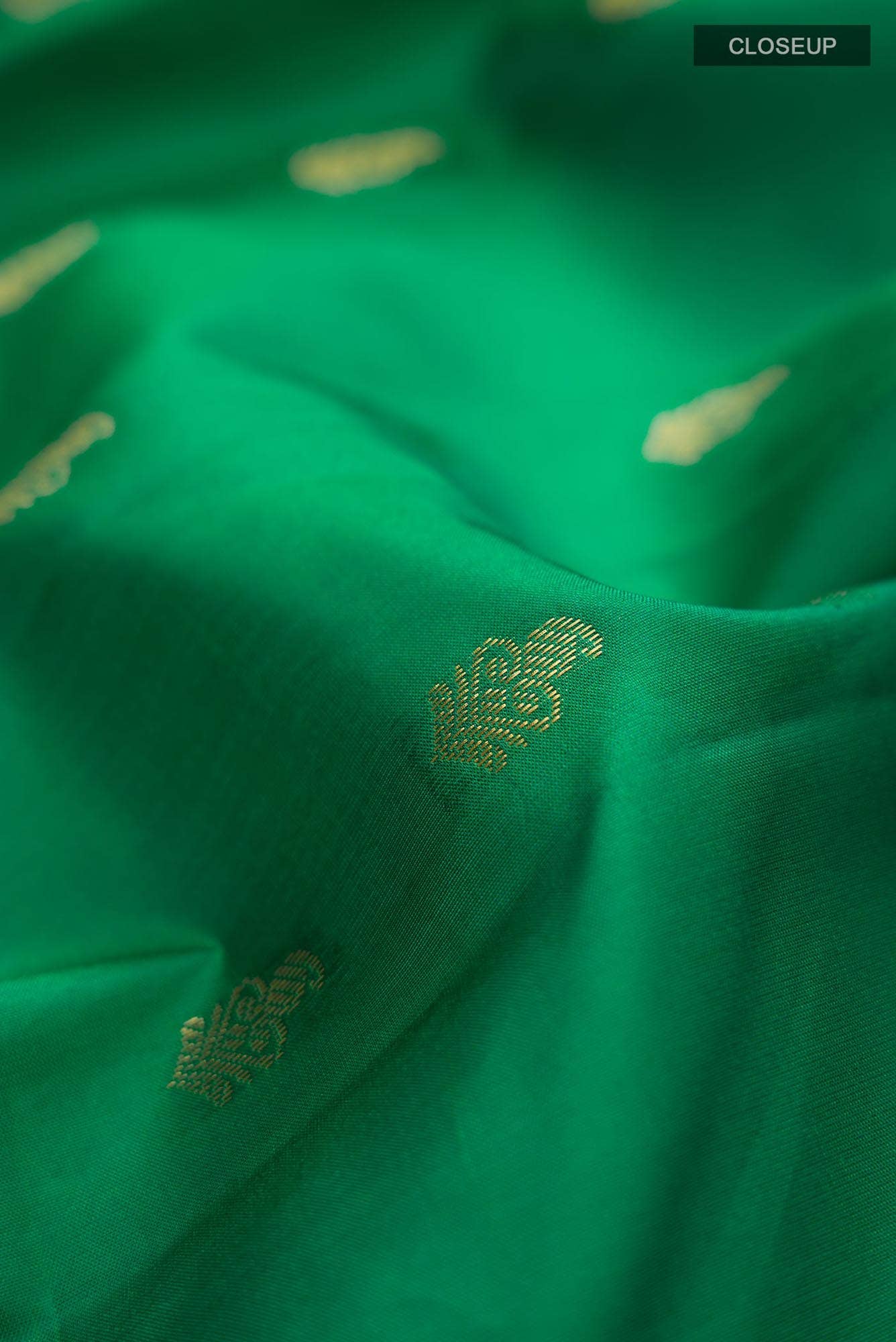 Green Kanchipuram Silk Saree