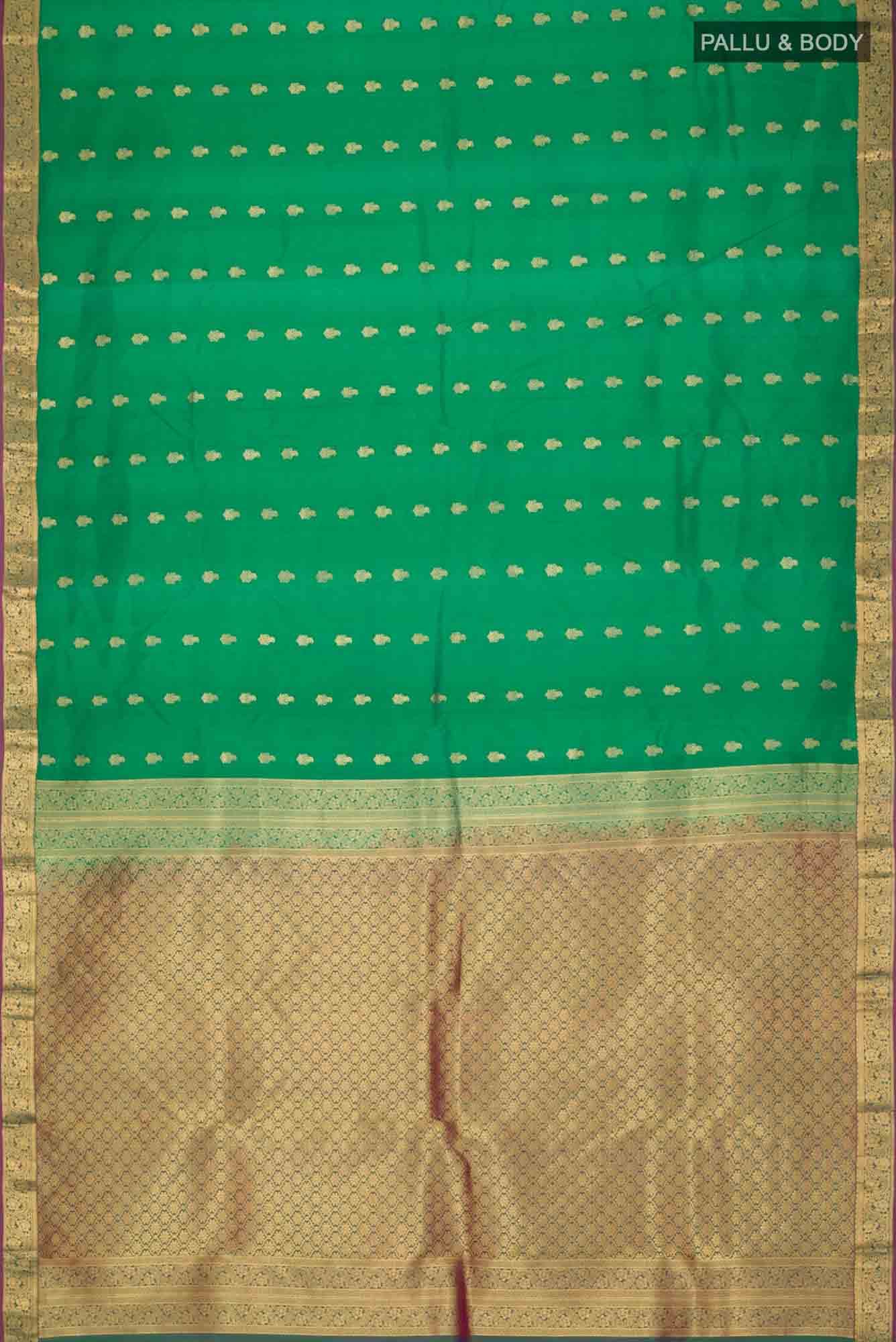 Green Kanchipuram Silk Saree