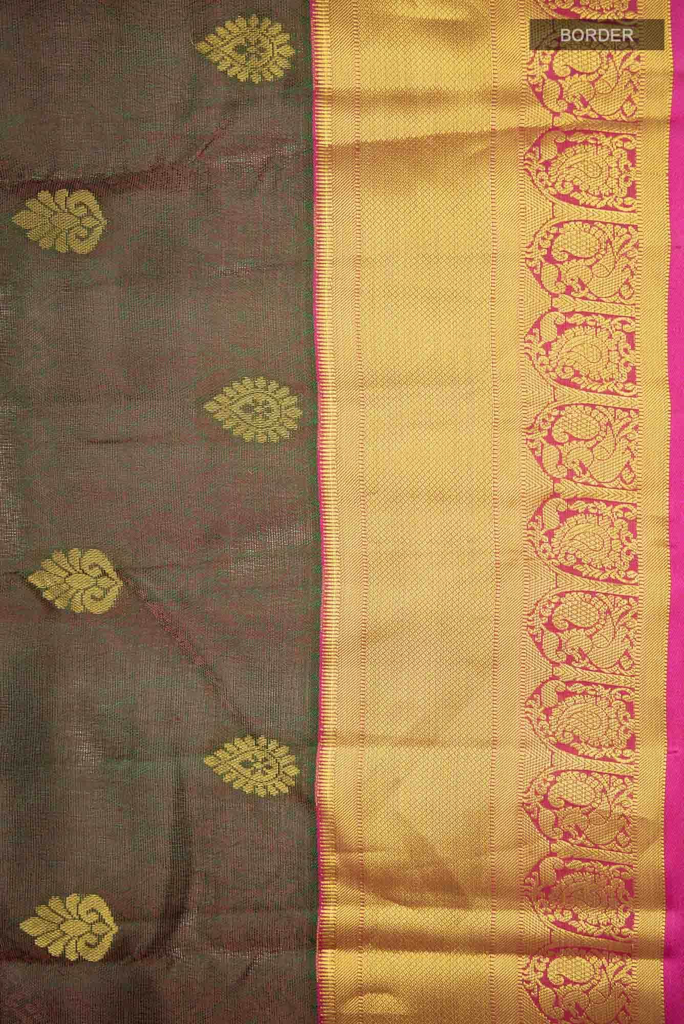 Green Kanchipuram Silk Saree