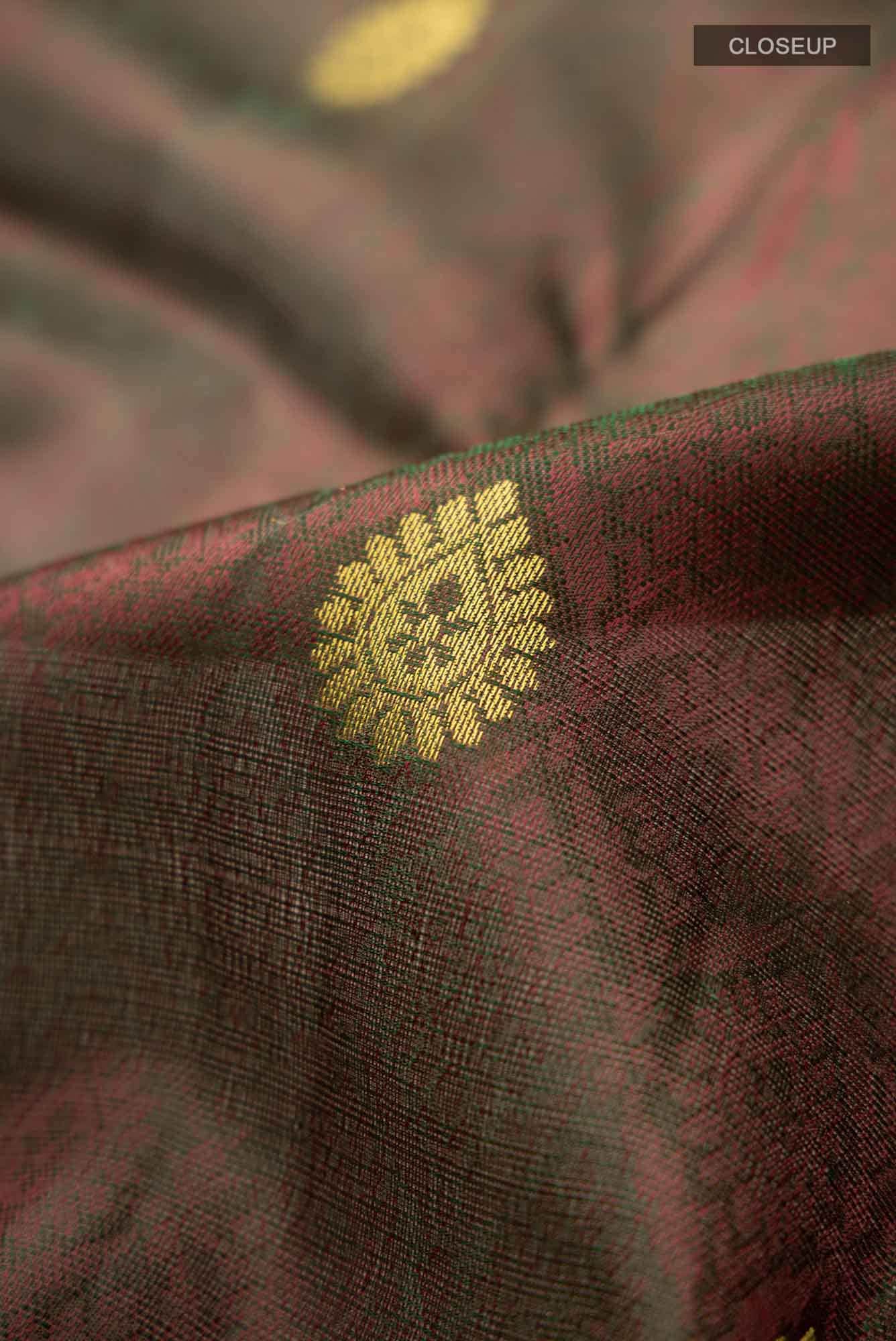 Green Kanchipuram Silk Saree
