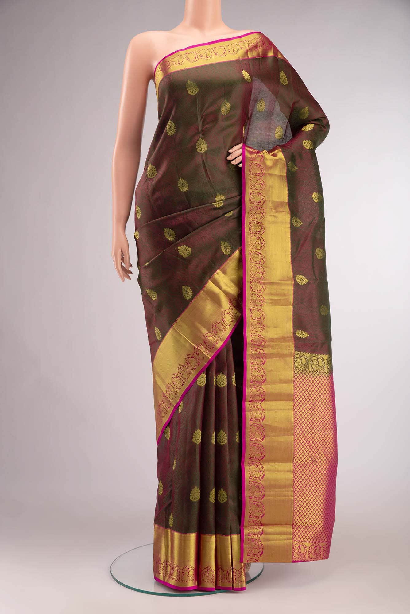 Green Kanchipuram Silk Saree