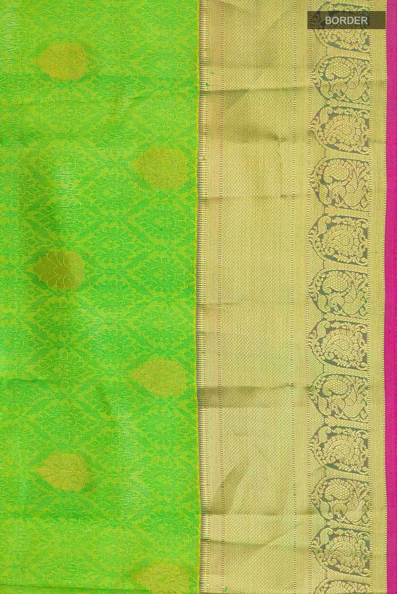 Green Kanchipuram Silk Saree