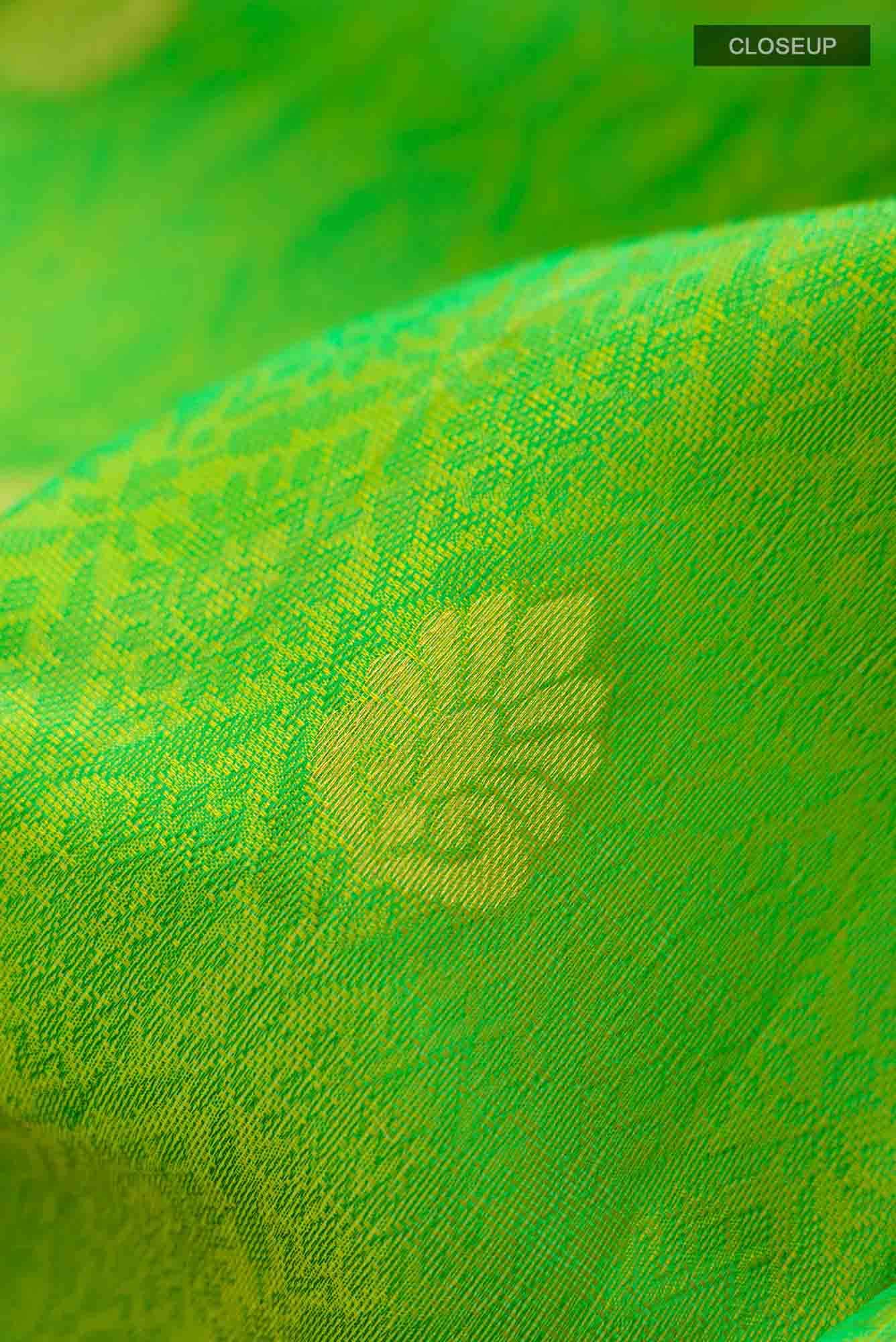 Green Kanchipuram Silk Saree