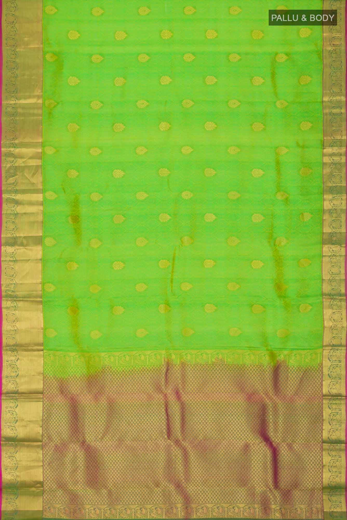 Green Kanchipuram Silk Saree