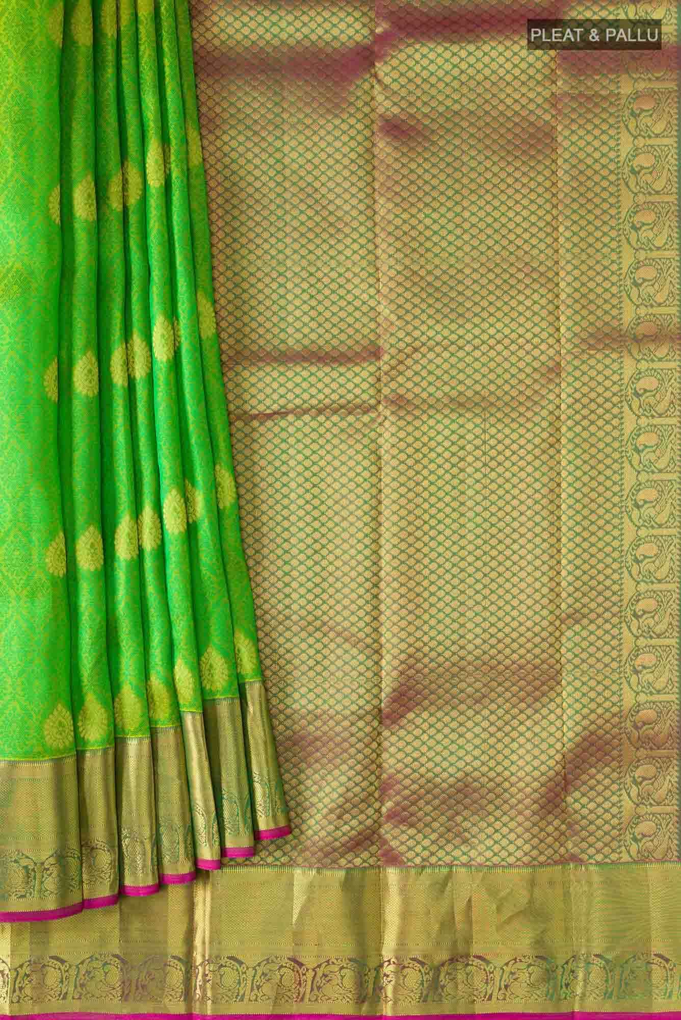 Green Kanchipuram Silk Saree