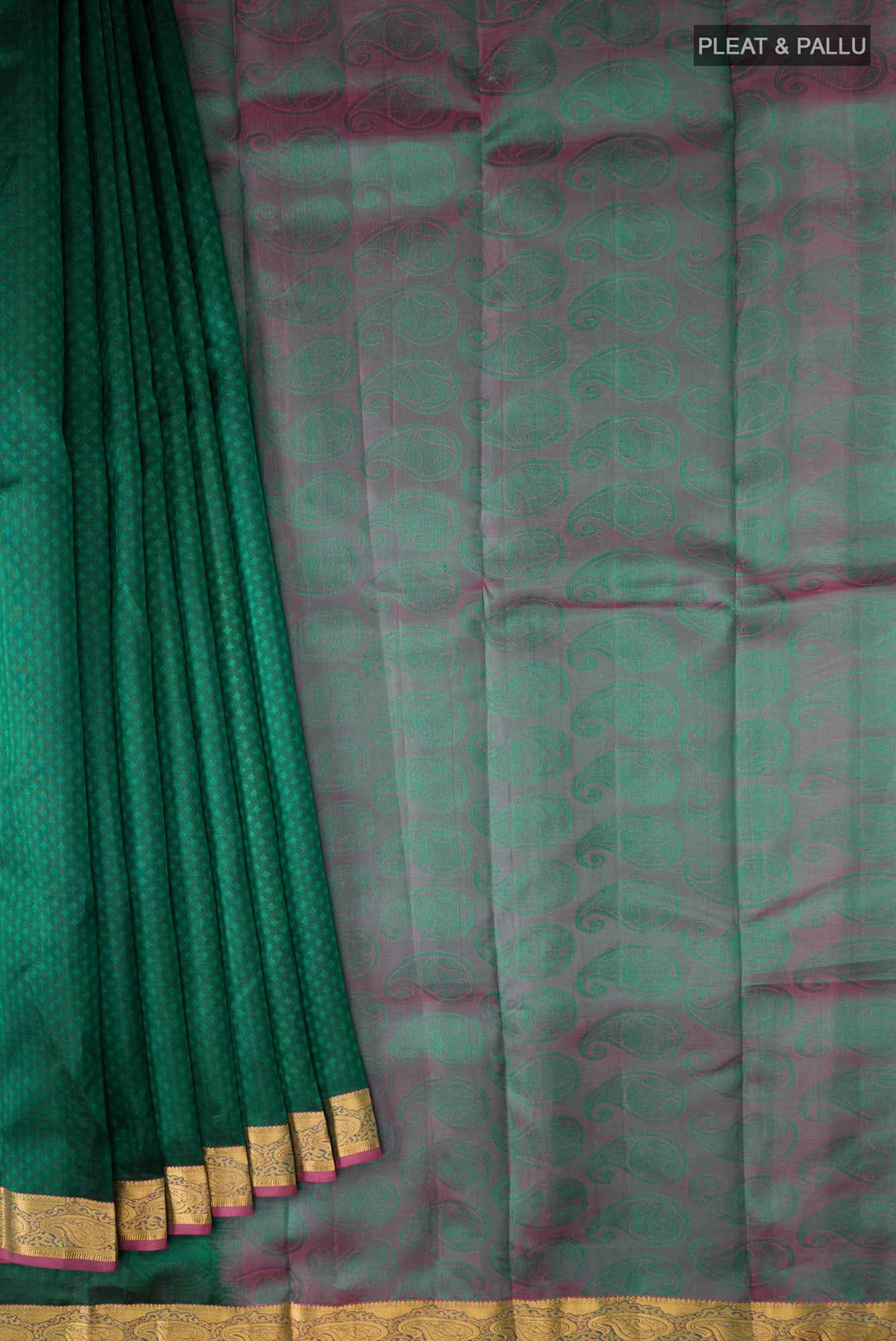 Green Kanchipuram Silk Saree