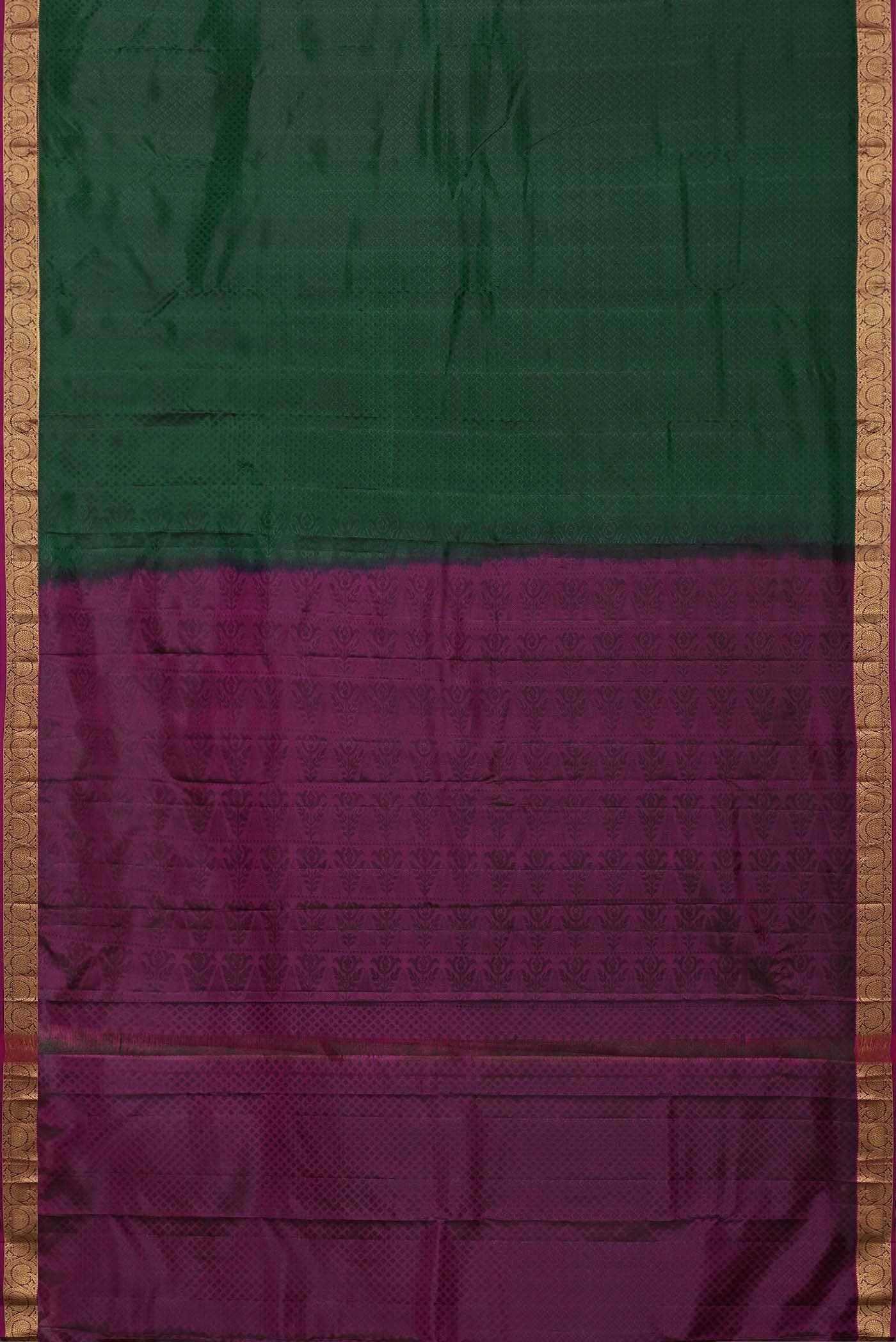 Green Kanchipuram Silk Saree