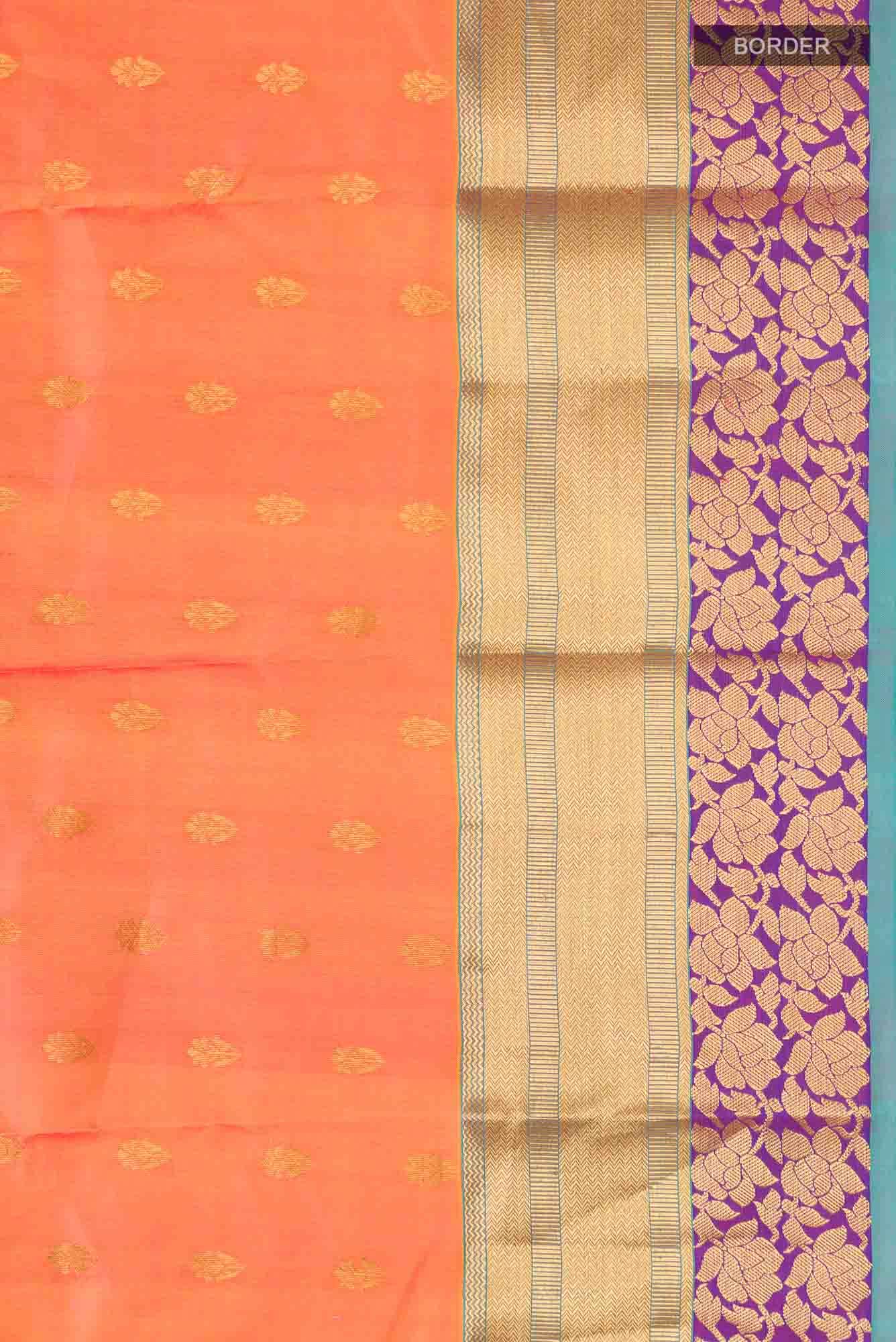 Pink Kanchipuram Silk Saree