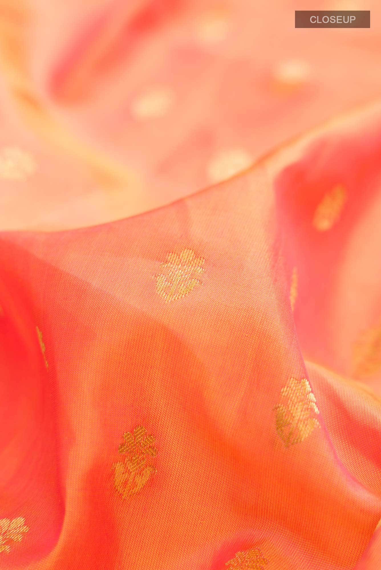 Pink Kanchipuram Silk Saree