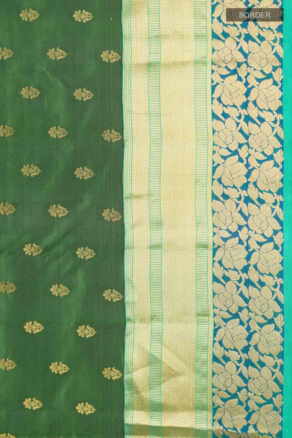 Green Kanchipuram Silk Saree