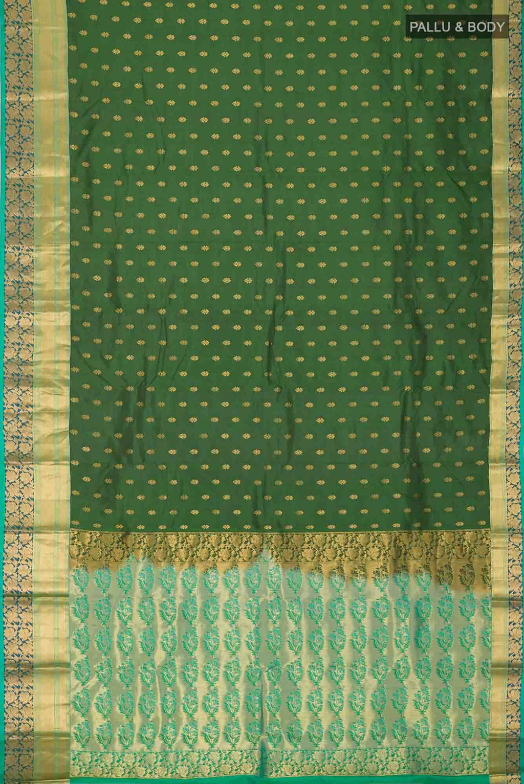 Green Kanchipuram Silk Saree