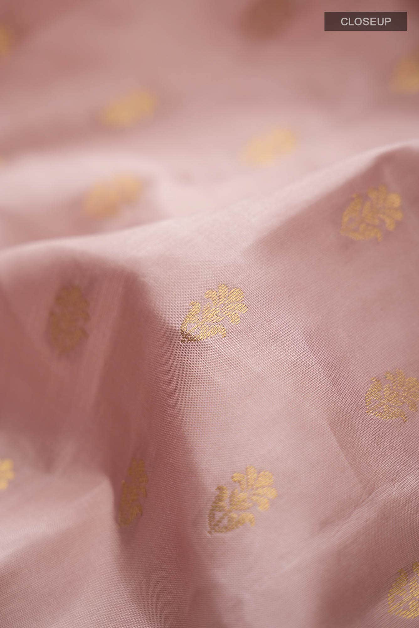 Mauve Dual Tone Kanchipuram Silk Saree