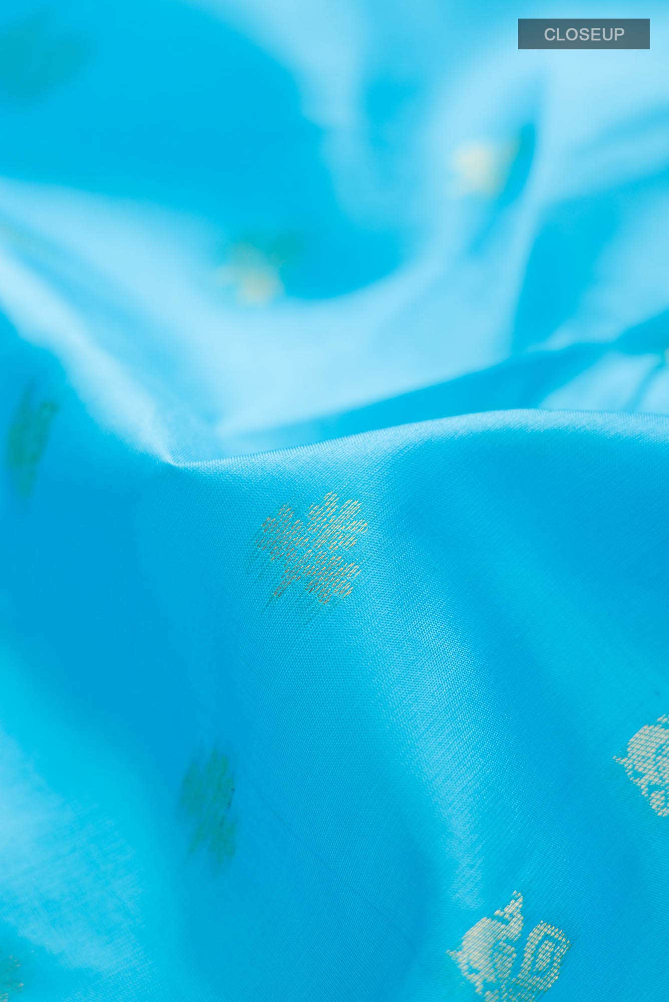 Blue Kanchipuram Silk Saree